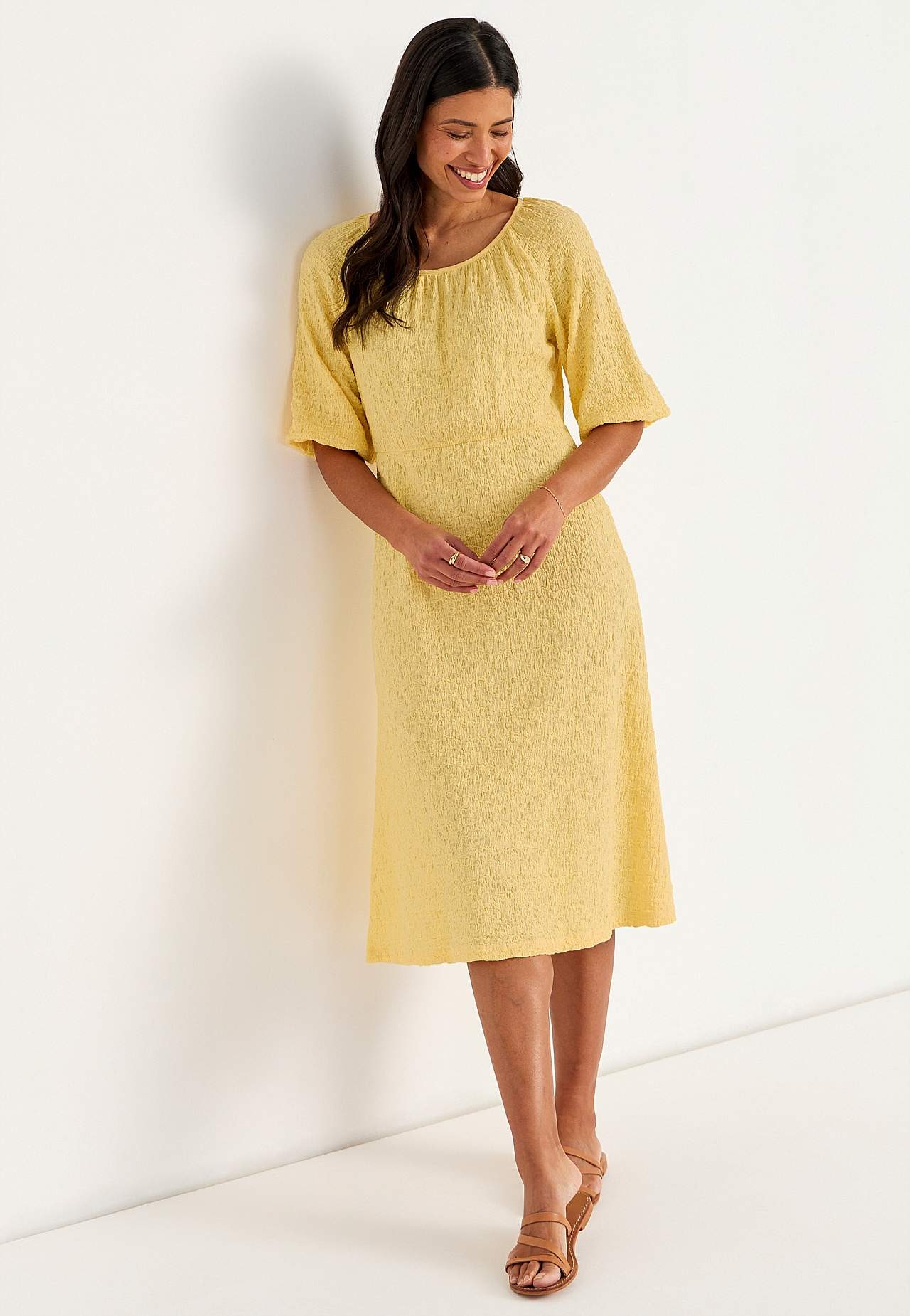 Struktuurkoes trikotaažkleit