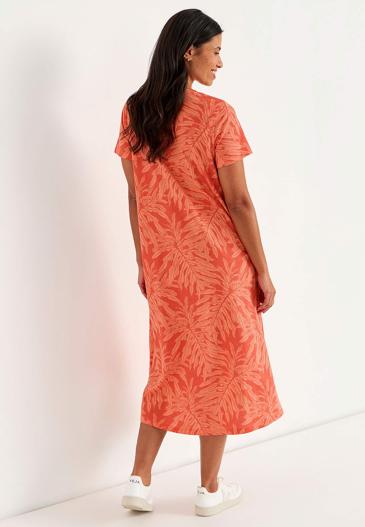 Orgaanilisest puuvillast taskutega kleit