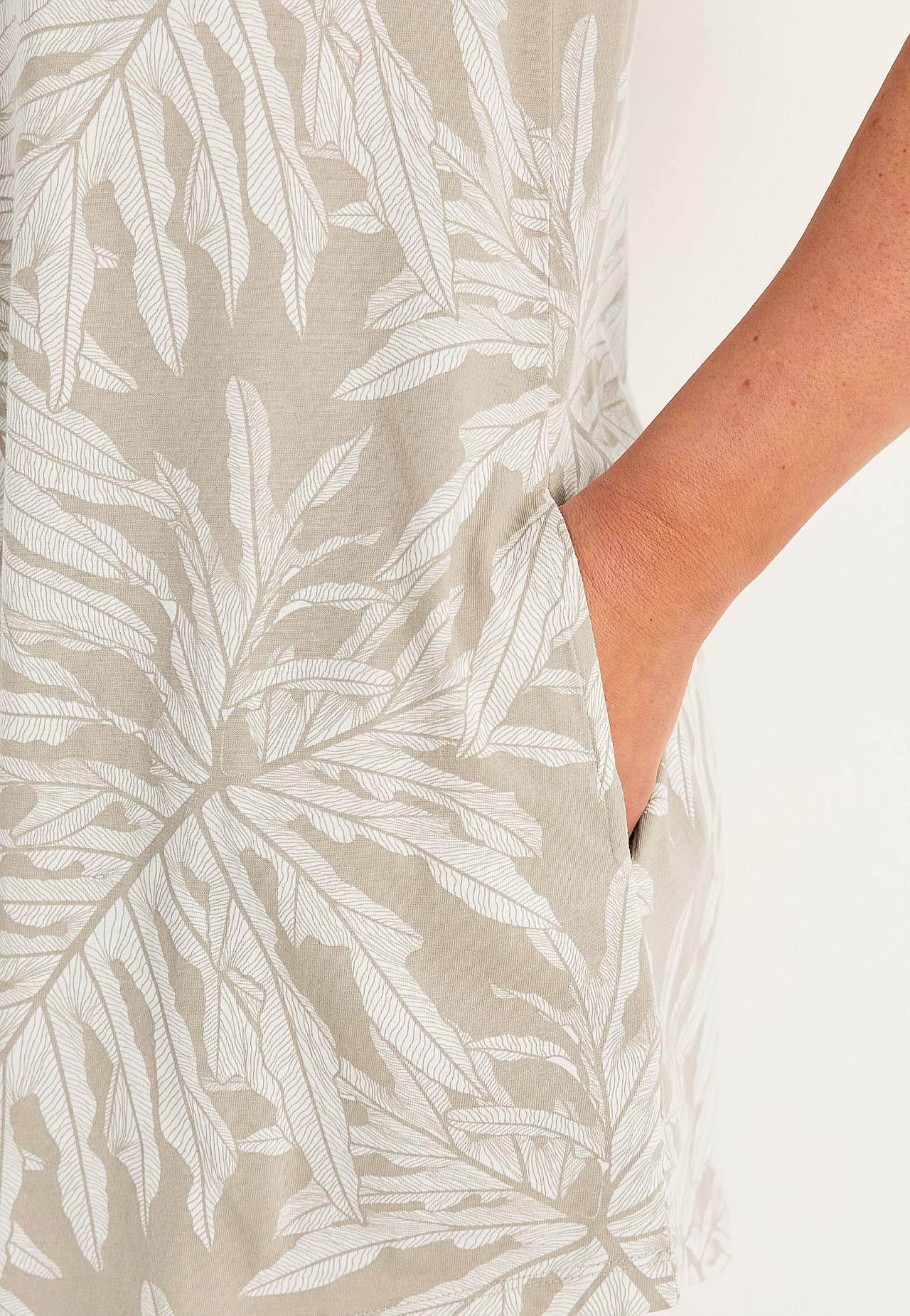 Taskutega tuunika orgaanilisest puuvillast