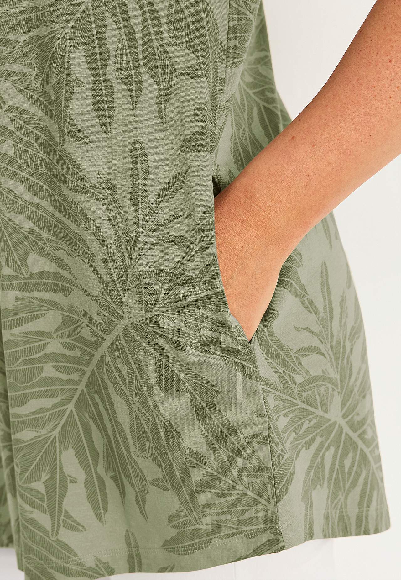 Taskutega tuunika orgaanilisest puuvillast