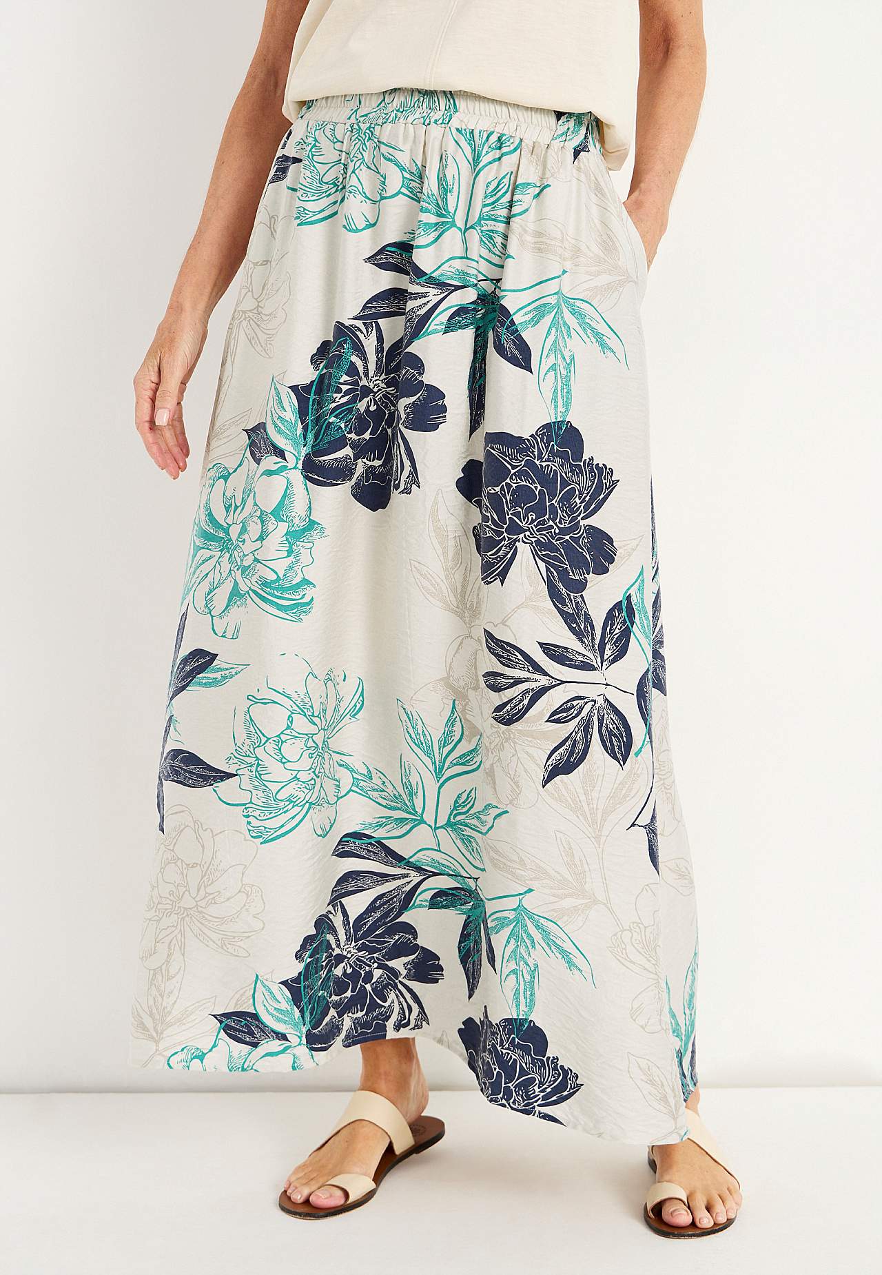 Taskutega lilleline seelik