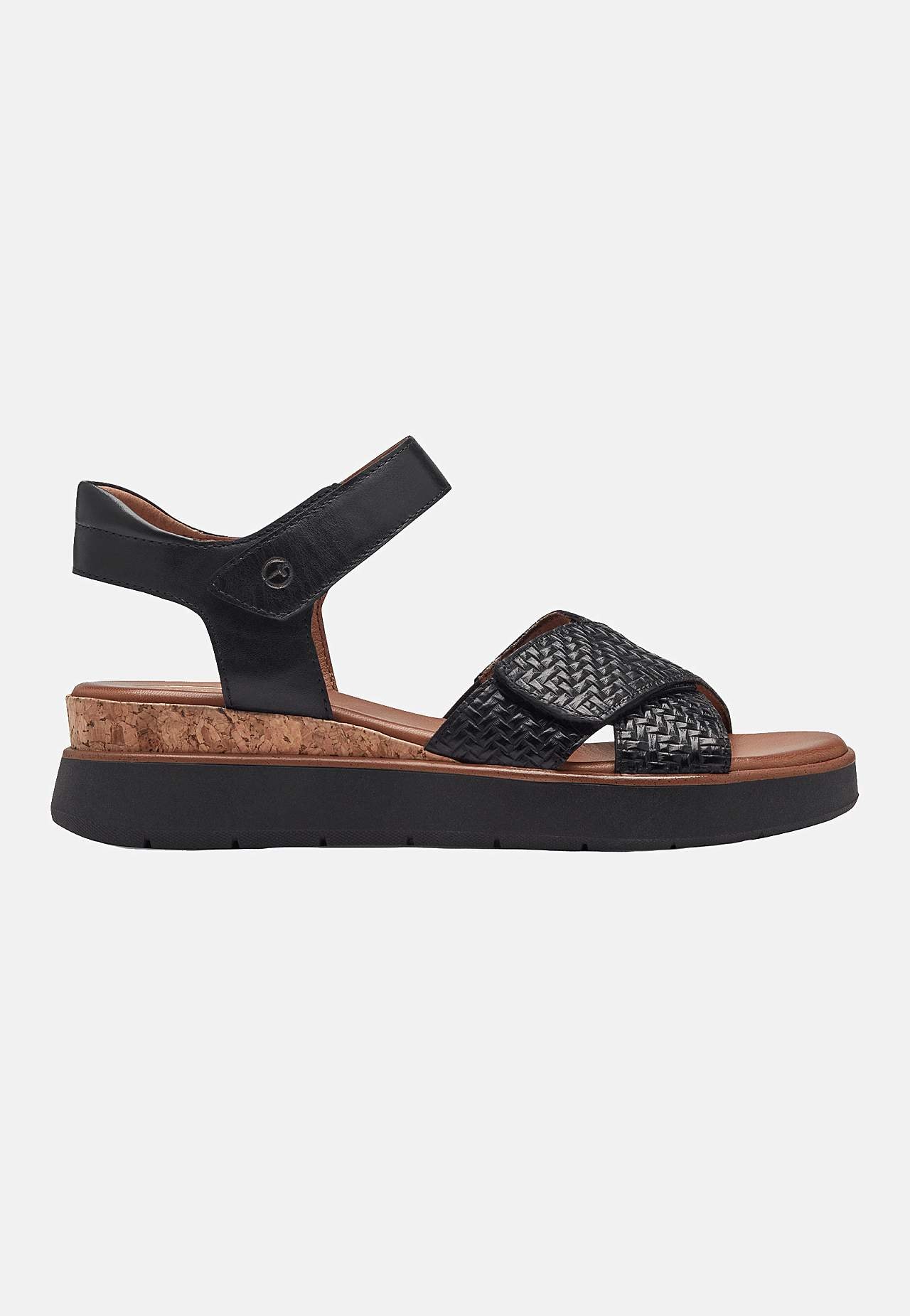 Reguleeritavate rihmadega nahast sandaalid Comfort