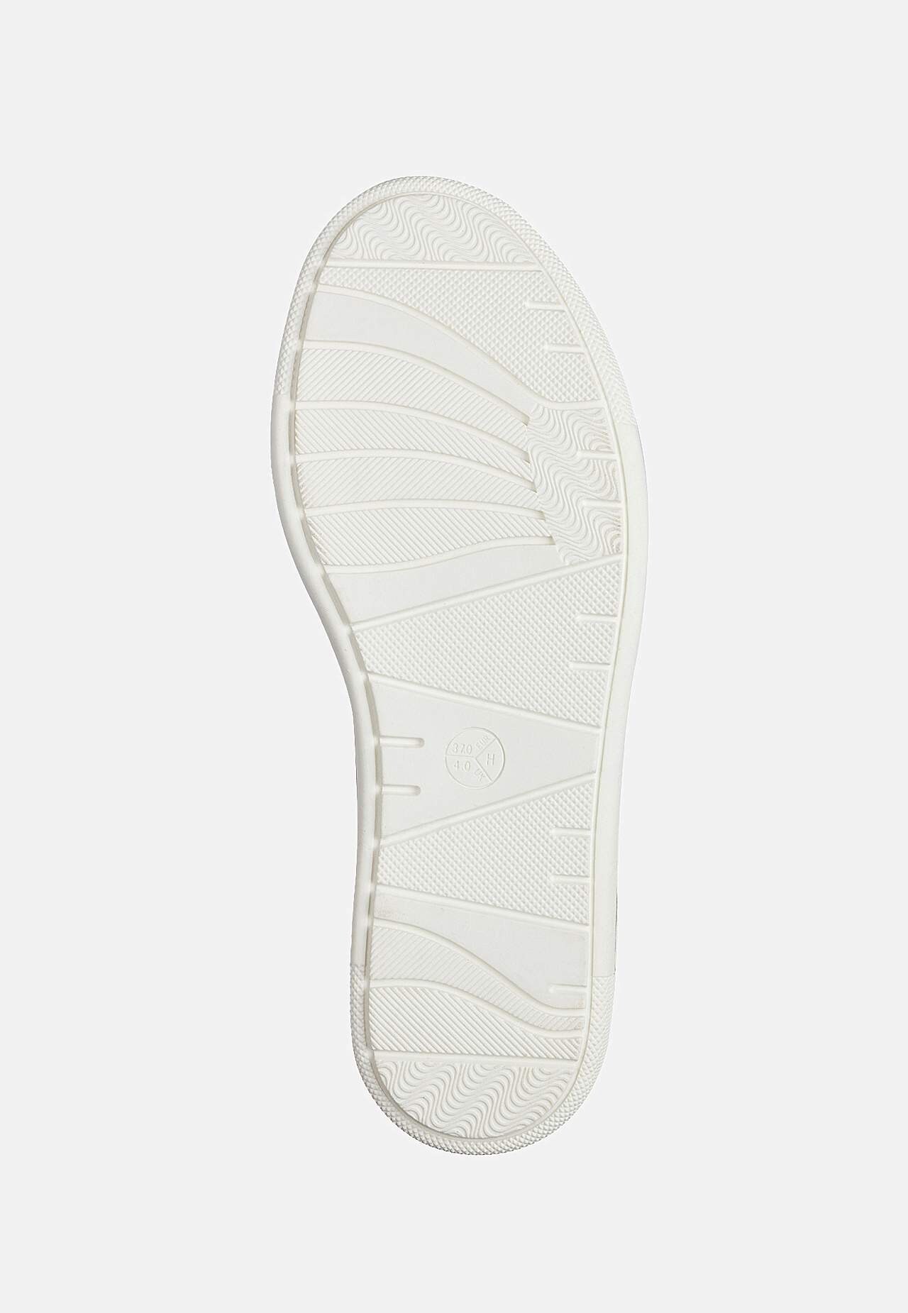 Vasevärvi detailidega ja elastsete paeltega tennised