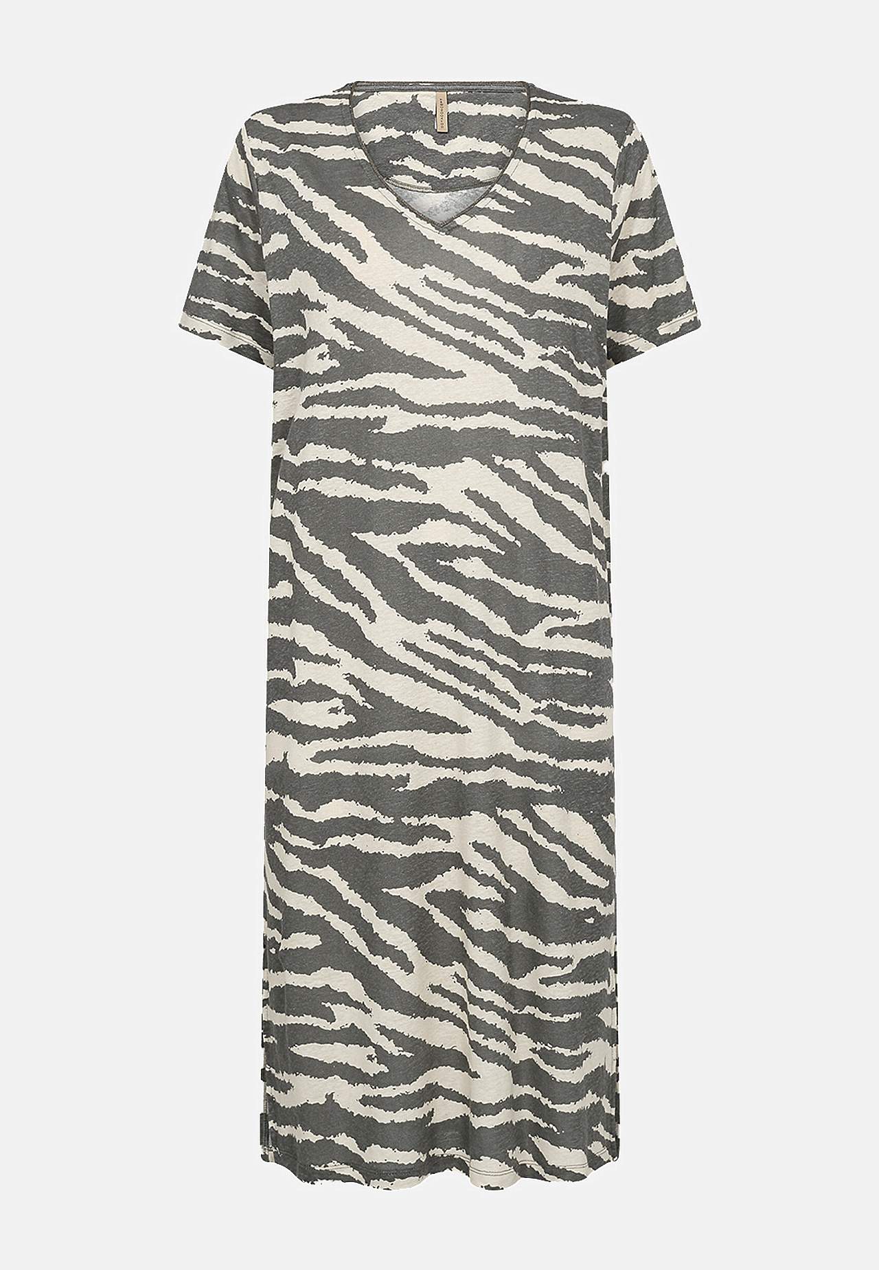 Mustriline linane ja Tencel® kleit