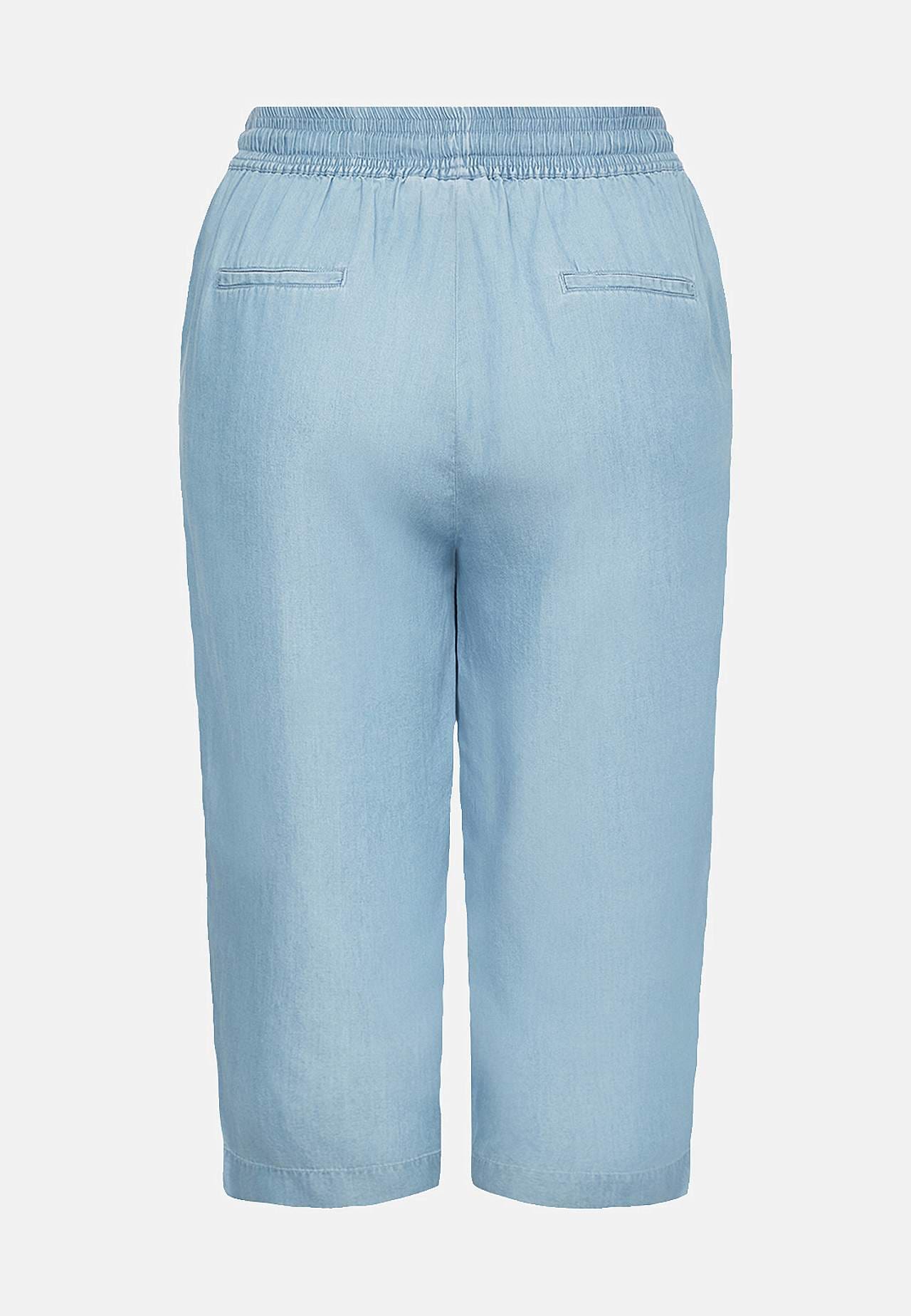 Pehmest lüotsellist culotte-lõikega püksid Flora