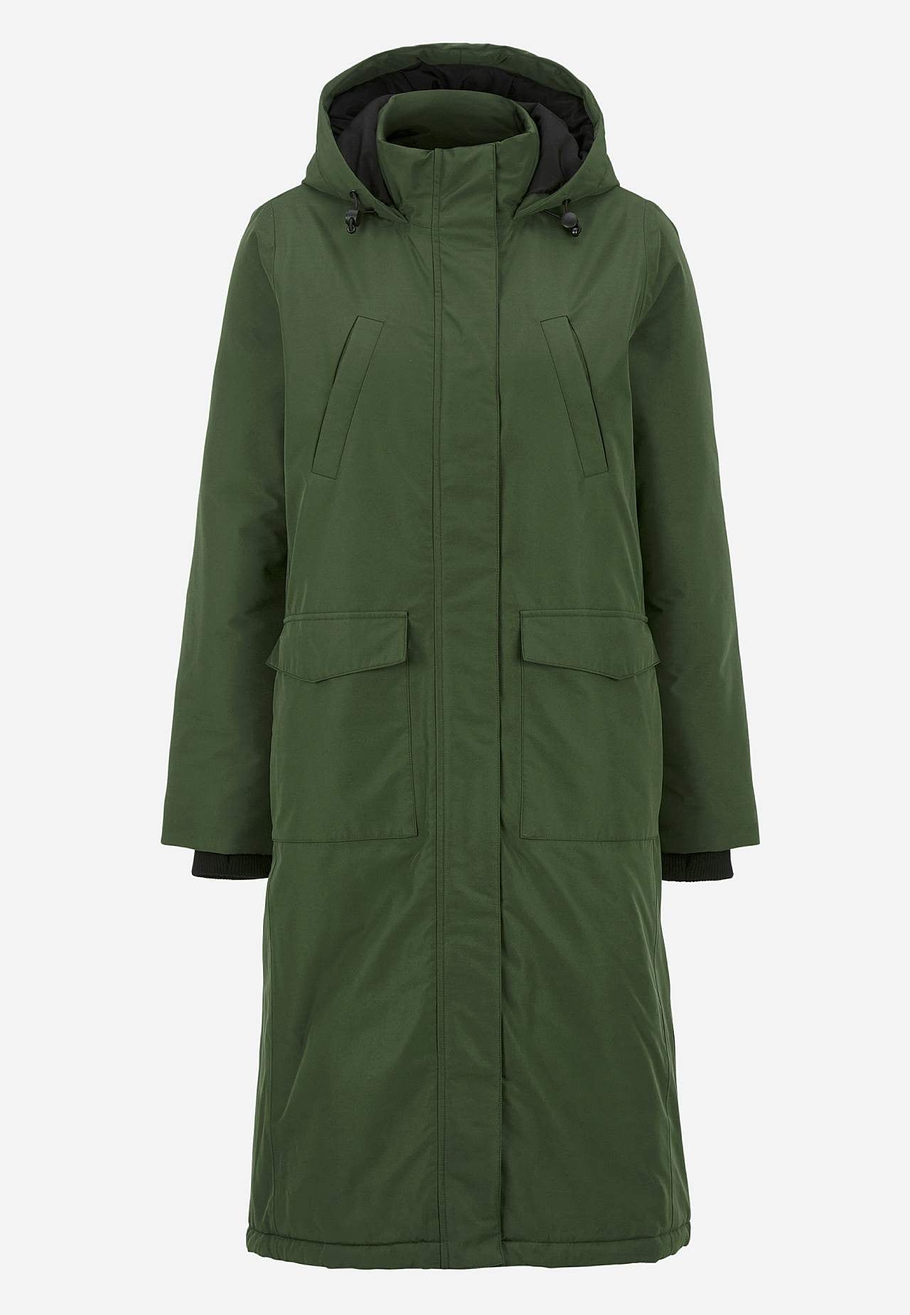 Funktsionaalne sooja voodriga parka