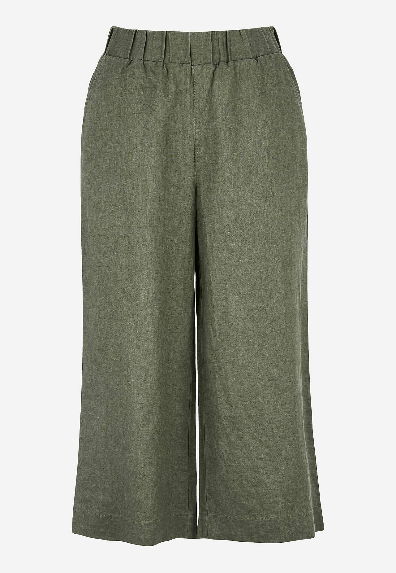 Linased Culotte-lõikega püksid Premium
