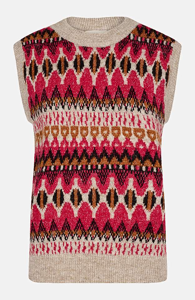 Mustrikoes vest Merla