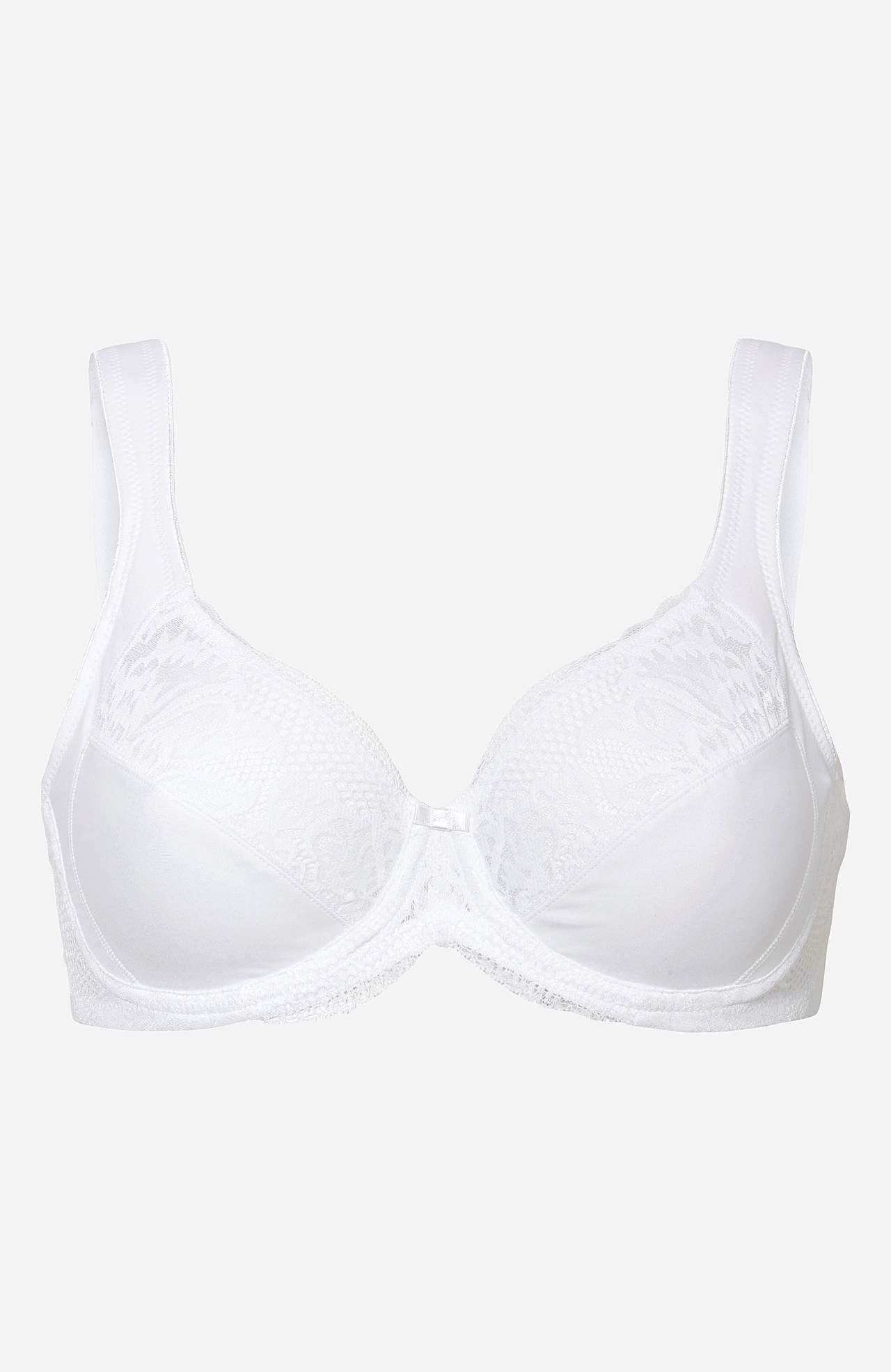 Peente pitsdetailidega tugikaartega rinnahoidja

