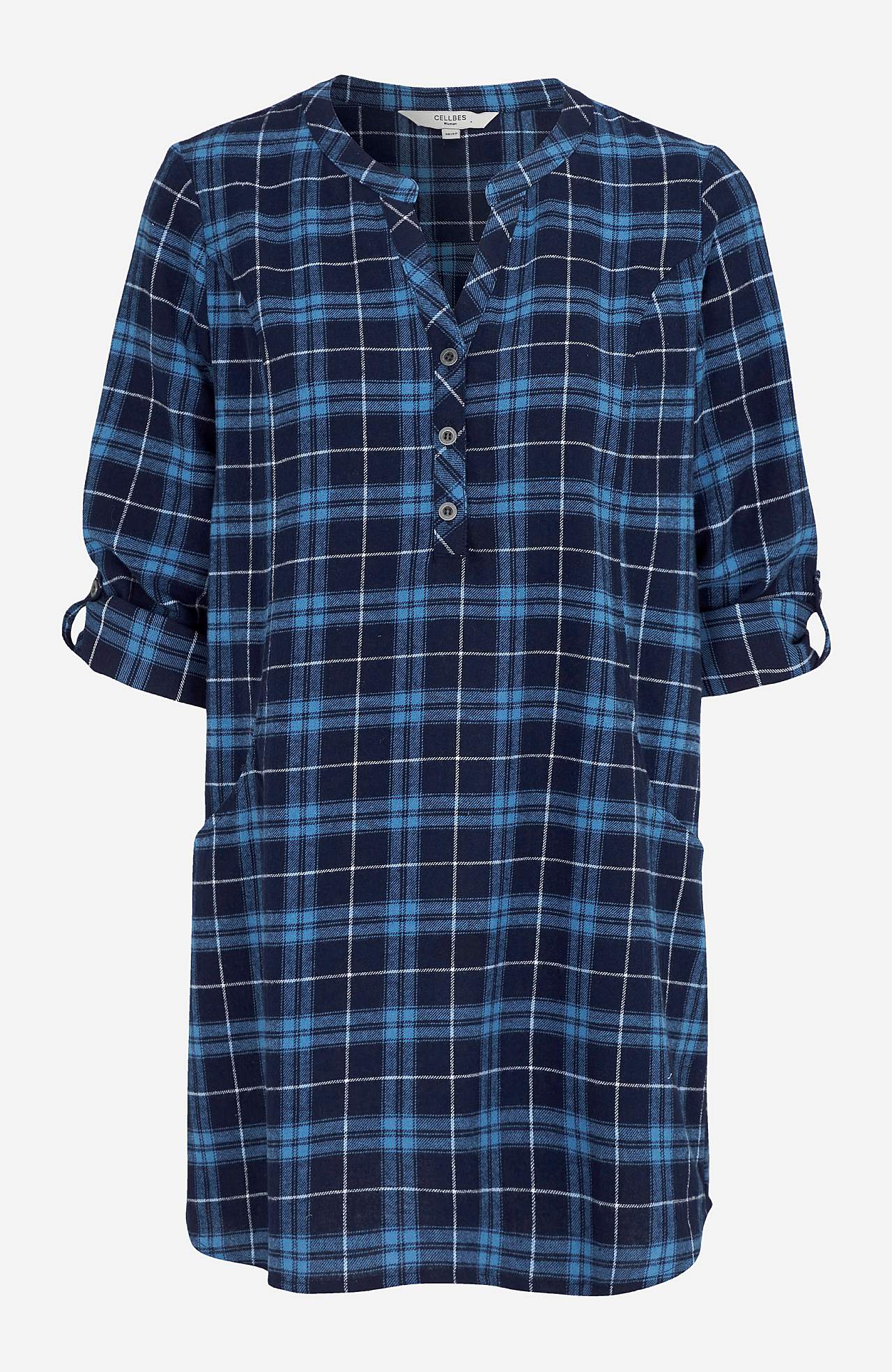 Flanellist ruuduline tuunika Christine