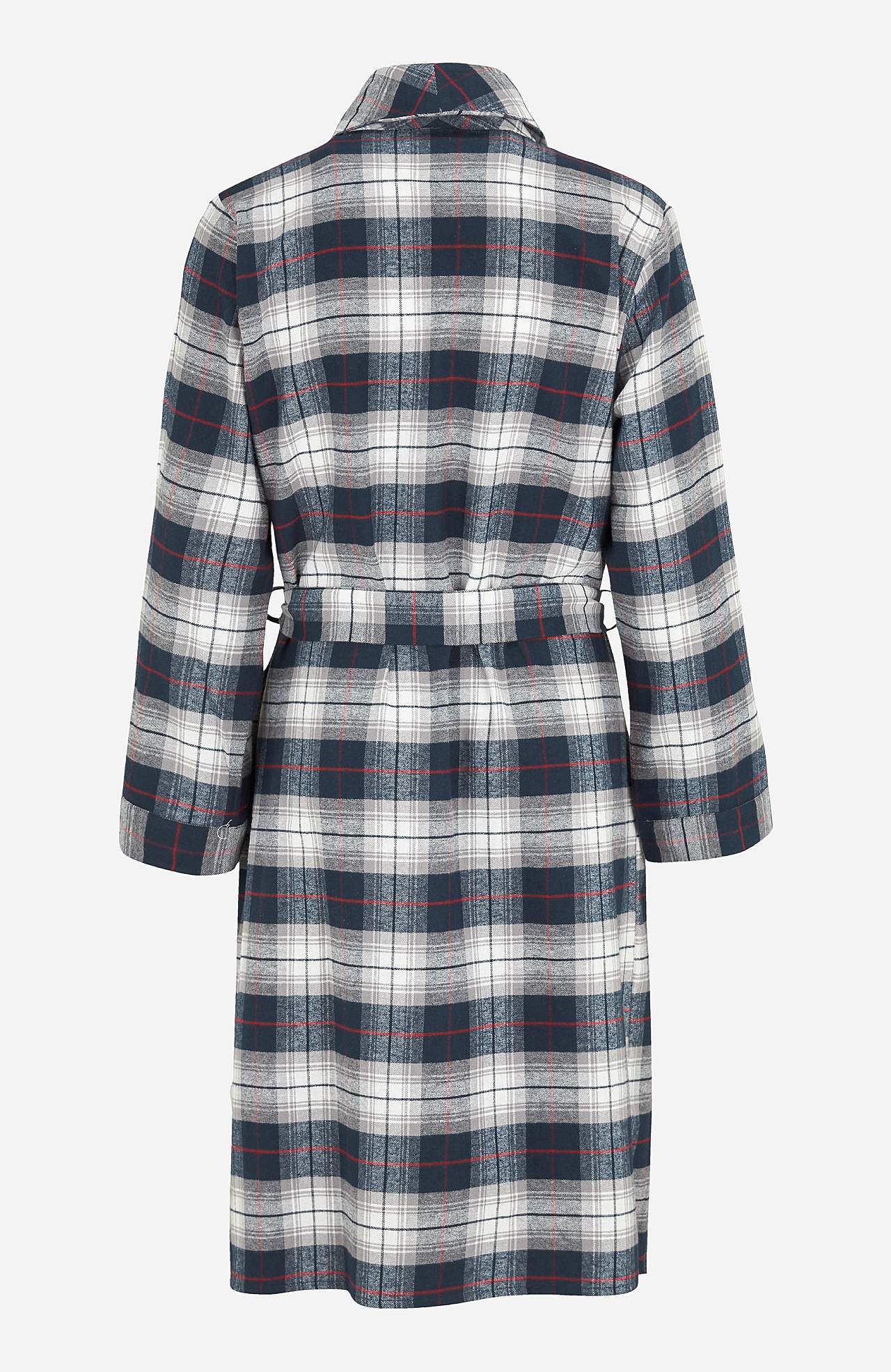 Ruuduline flanellist hommikumantel Frank