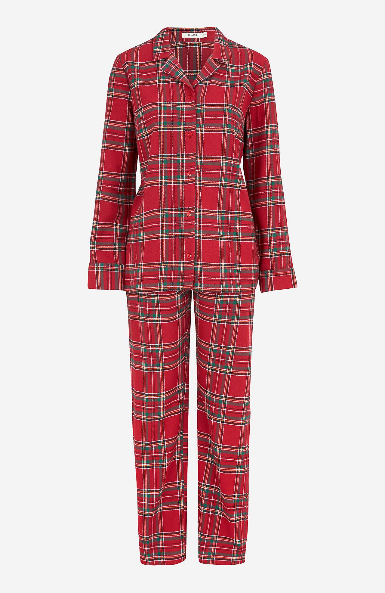 Ruudulisest flanellist pidžaama