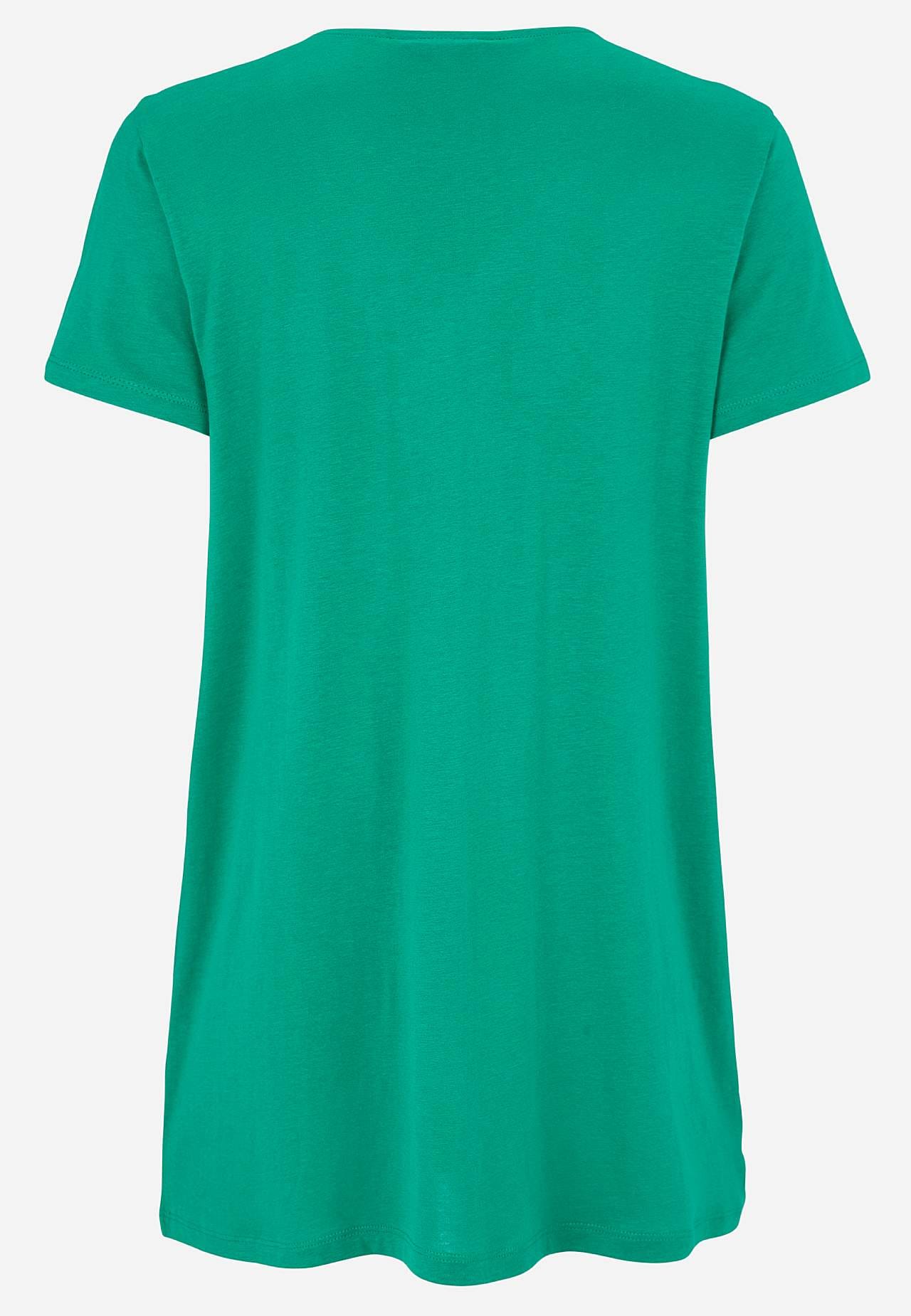 Lühikeste varrukatega trikotaažtuunika