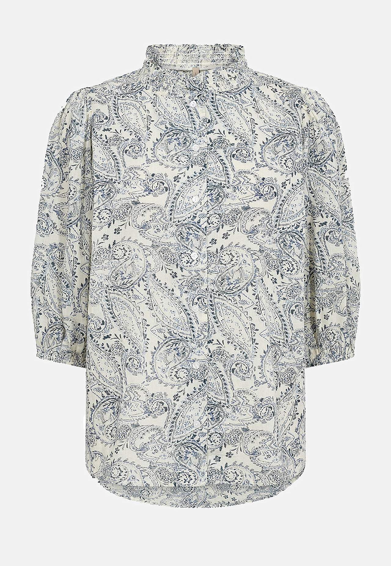 Puuvillane nööpidega pluus