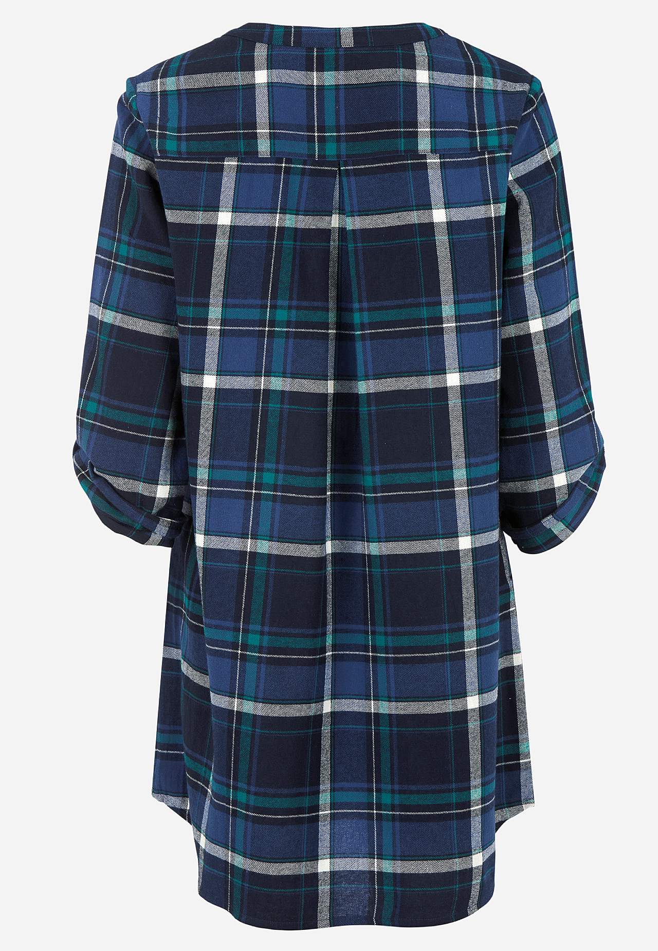 Taskutega flanellist tuunika