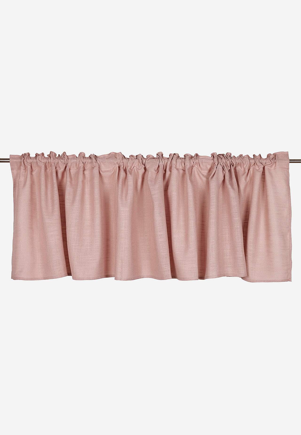 Mitme paigaldusvõimalusega linase ilmega ülakardin