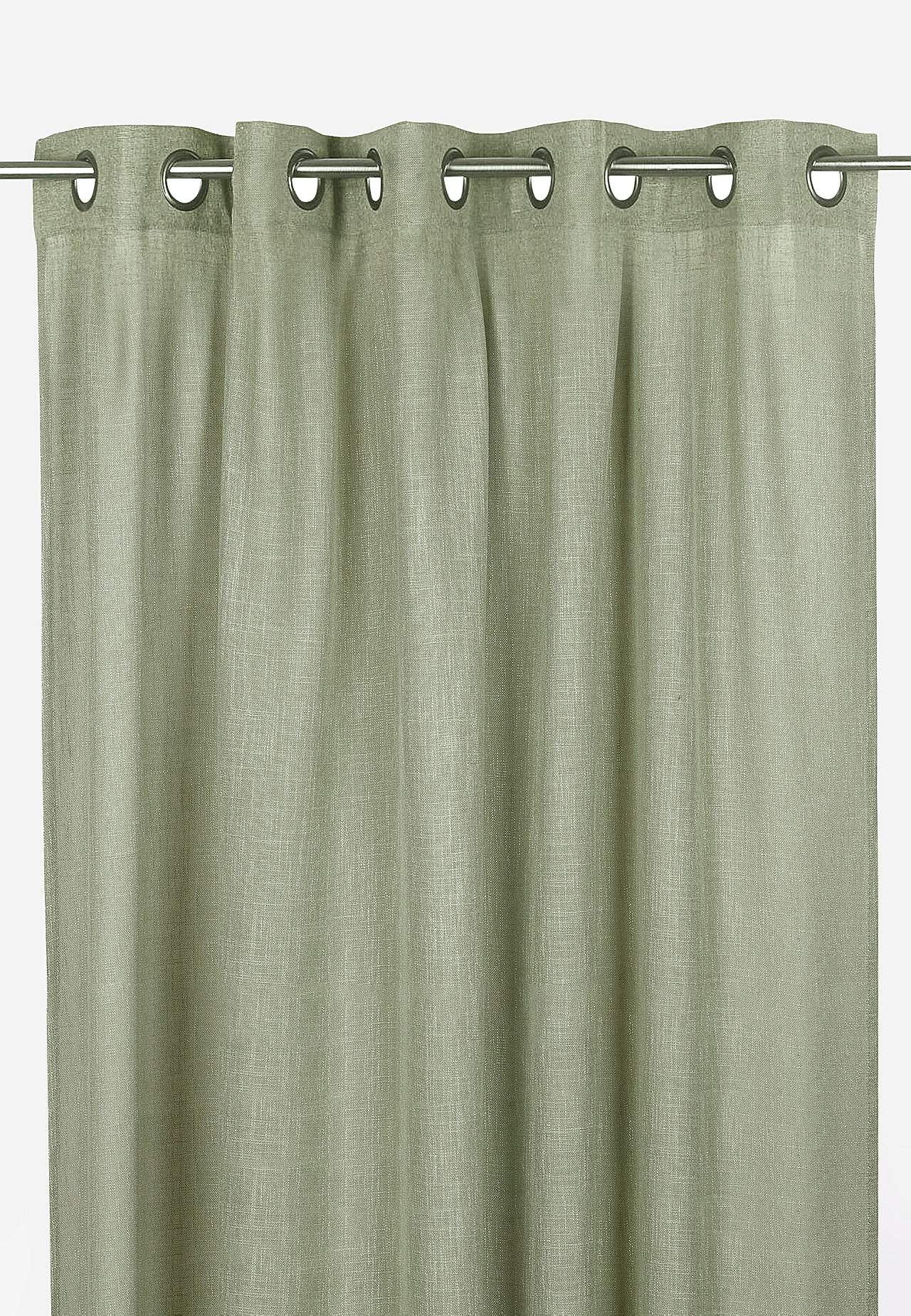 Öösidega linase ilmega kardin 2 tk pakis