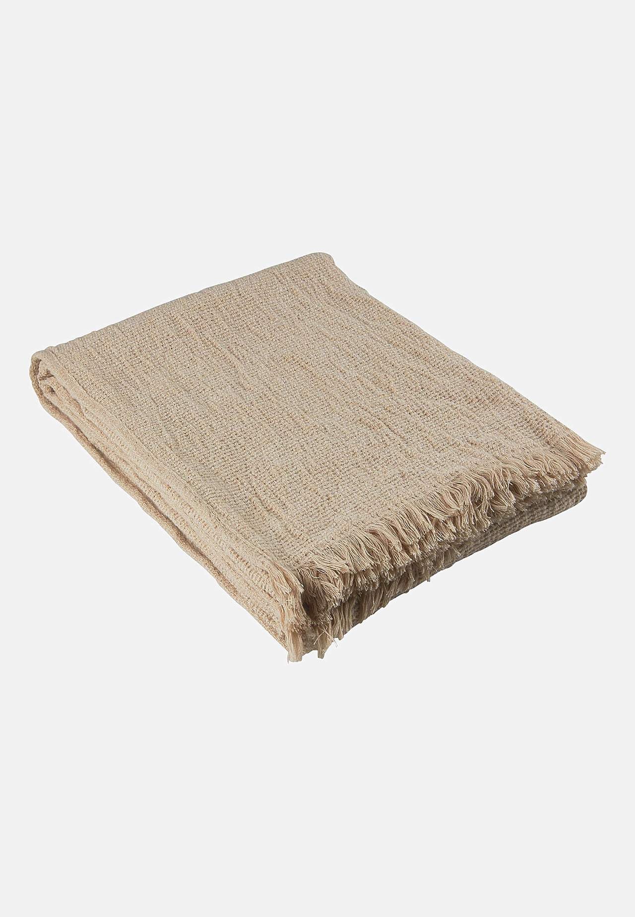 Vahvlimustriline pehme pleed Sandö