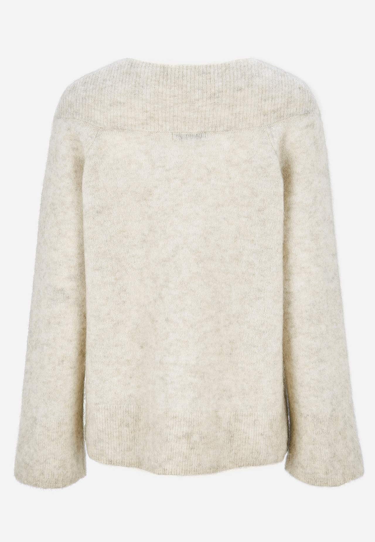 Premium mohääri- ja villasegune kampsun
