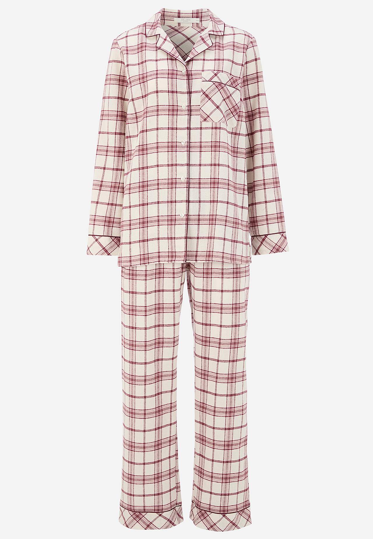 Ruudulisest flanellist pidžaama