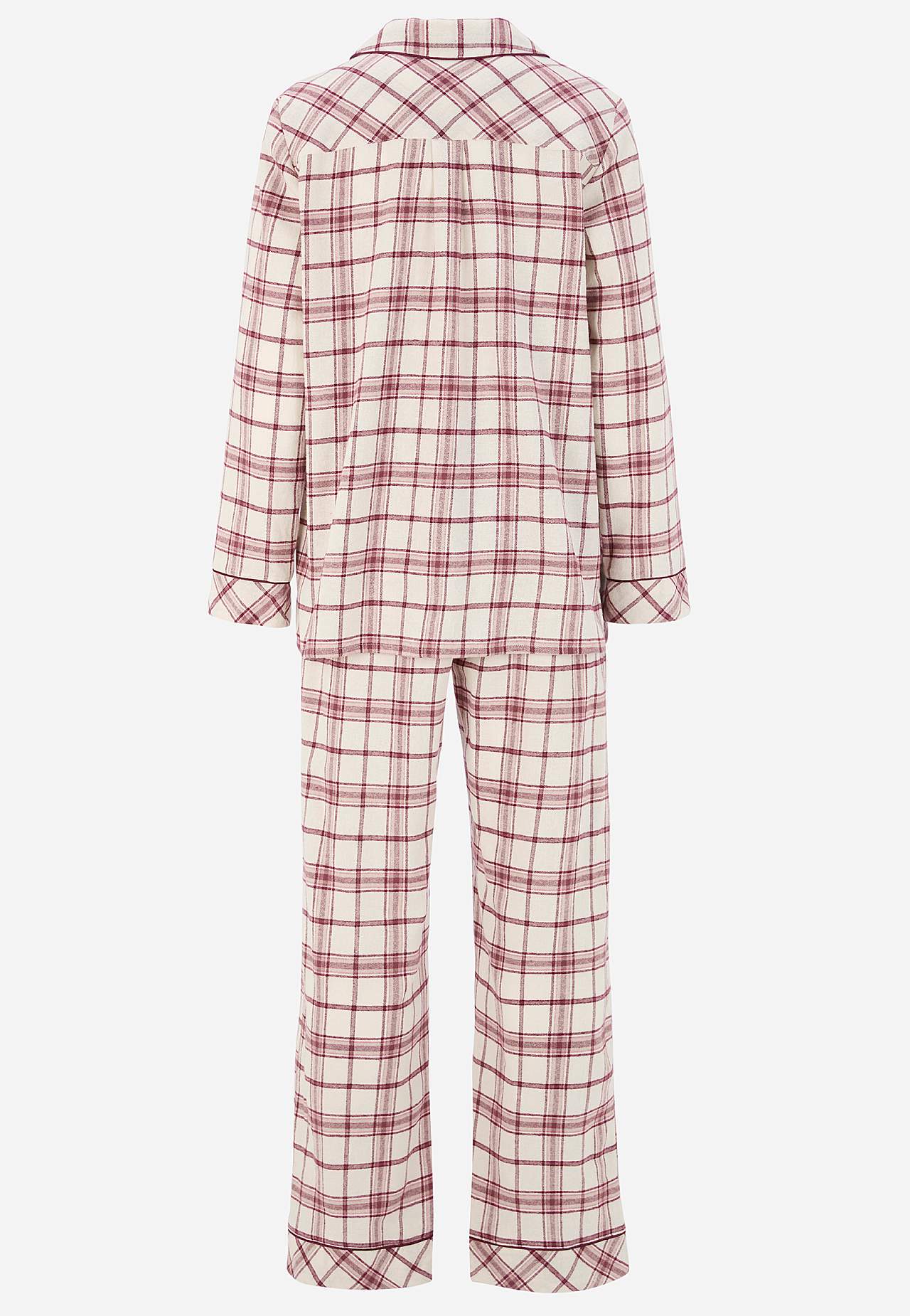 Ruudulisest flanellist pidžaama