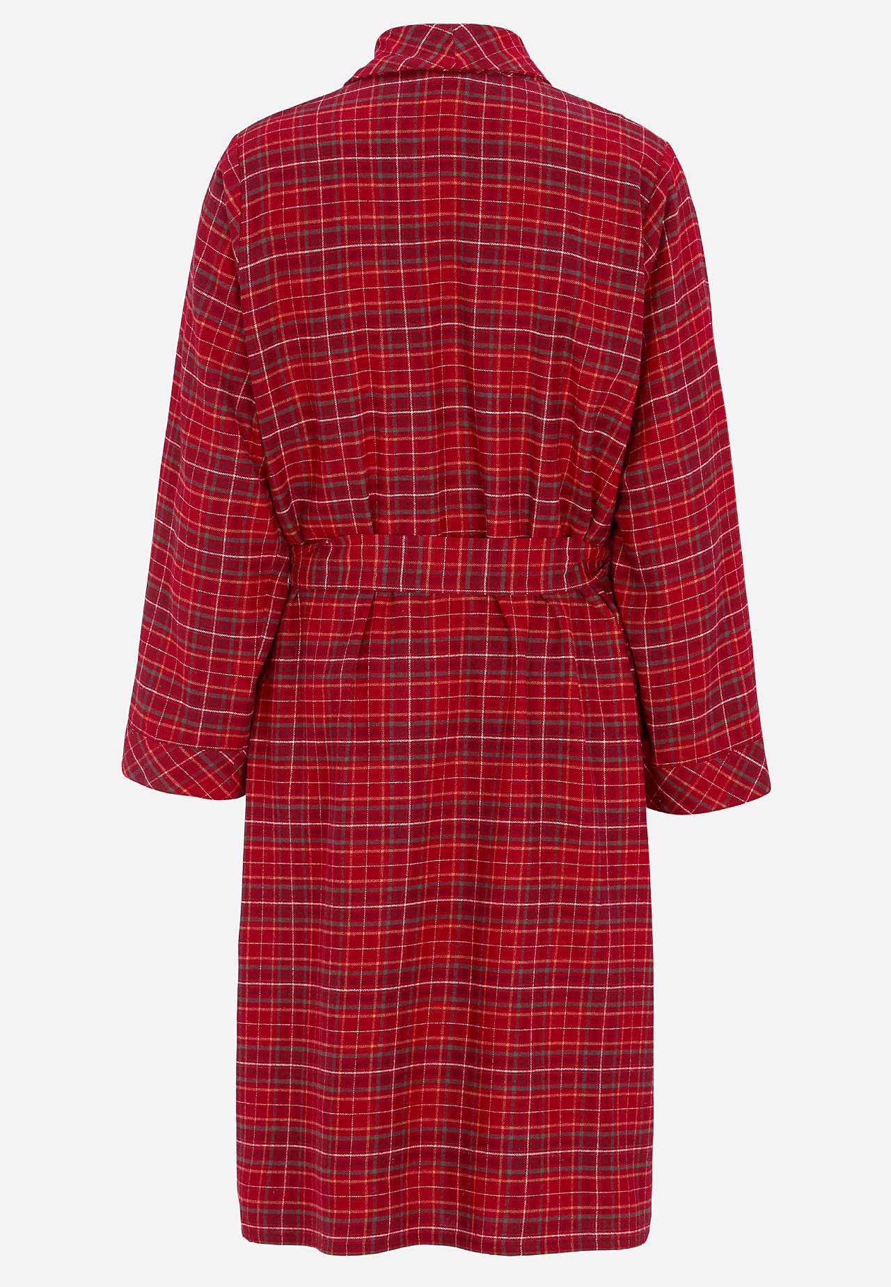 Ruuduline flanellist hommikumantel