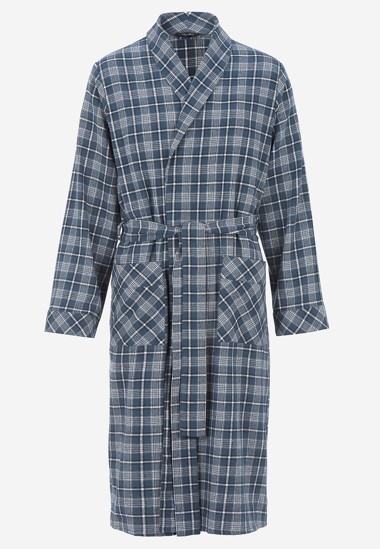 Ruuduline flanellist hommikumantel