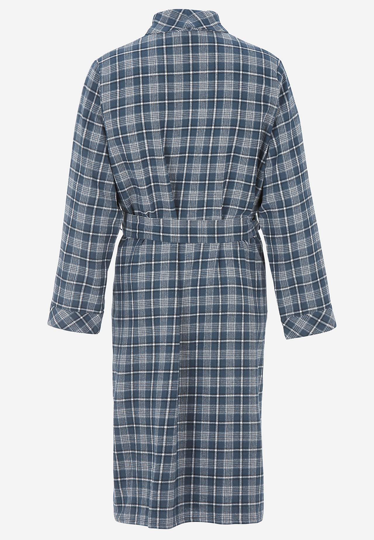 Ruuduline flanellist hommikumantel
