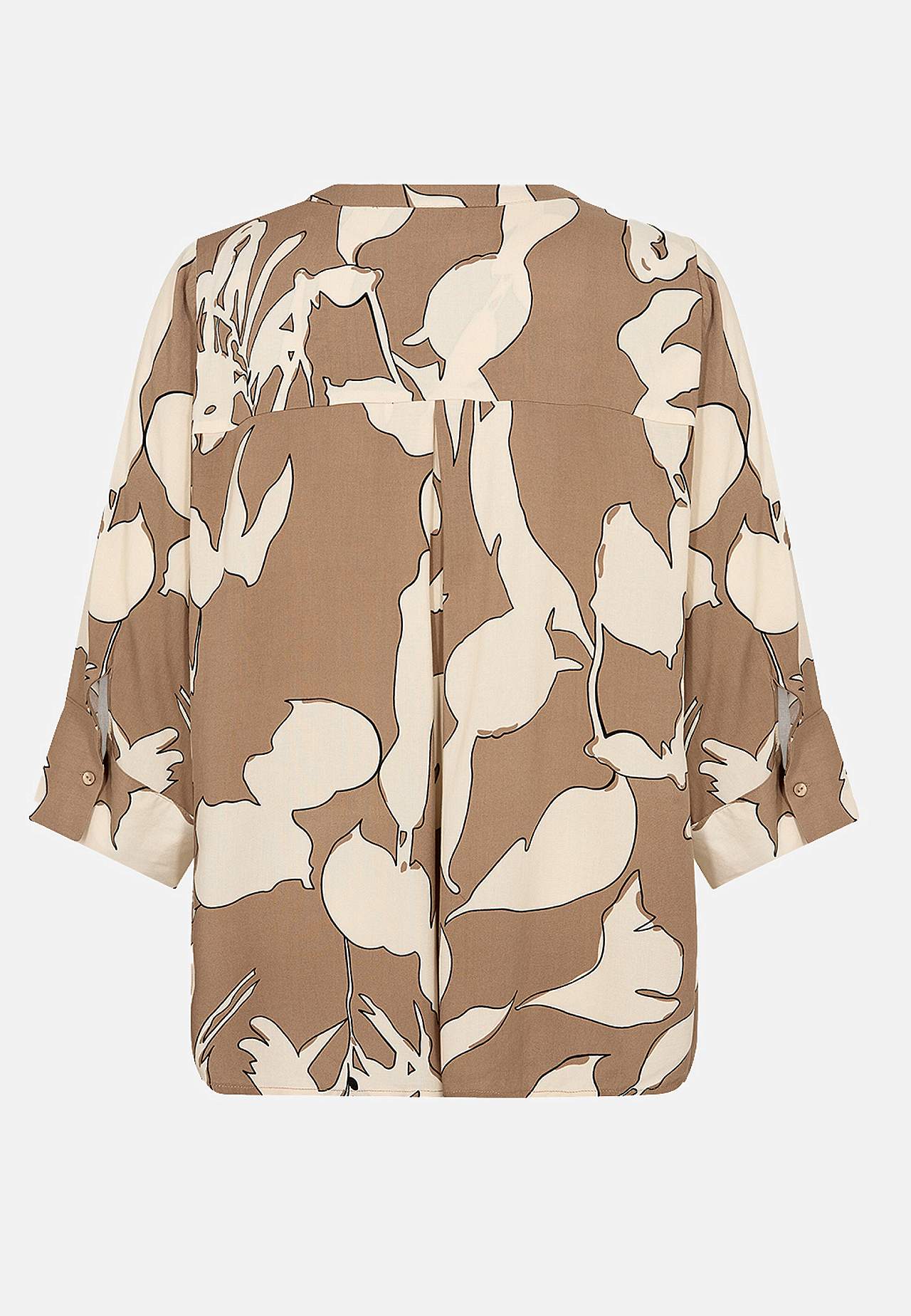 Mustriline viskoosist pluus