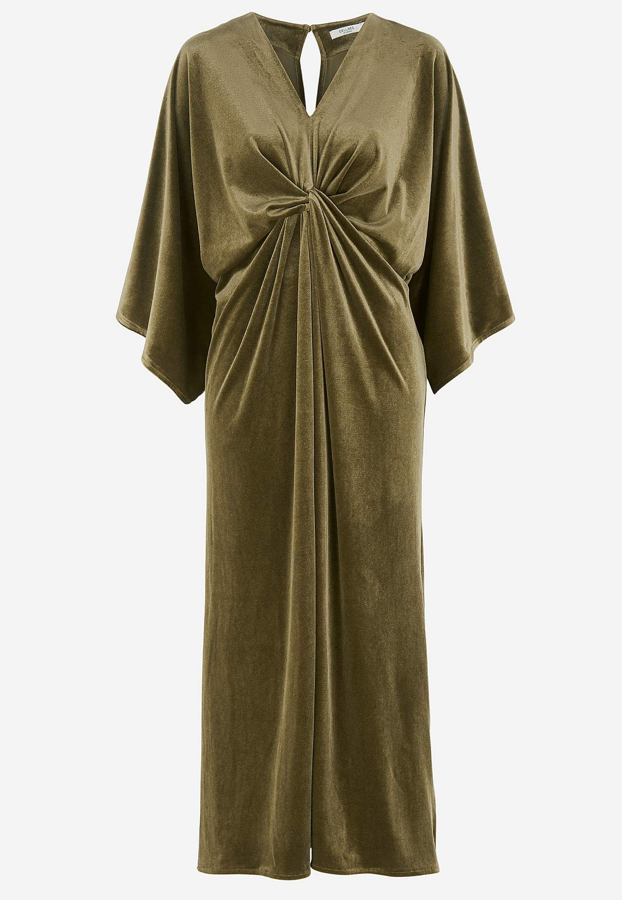 Elegantne sametist kaftan-kleit