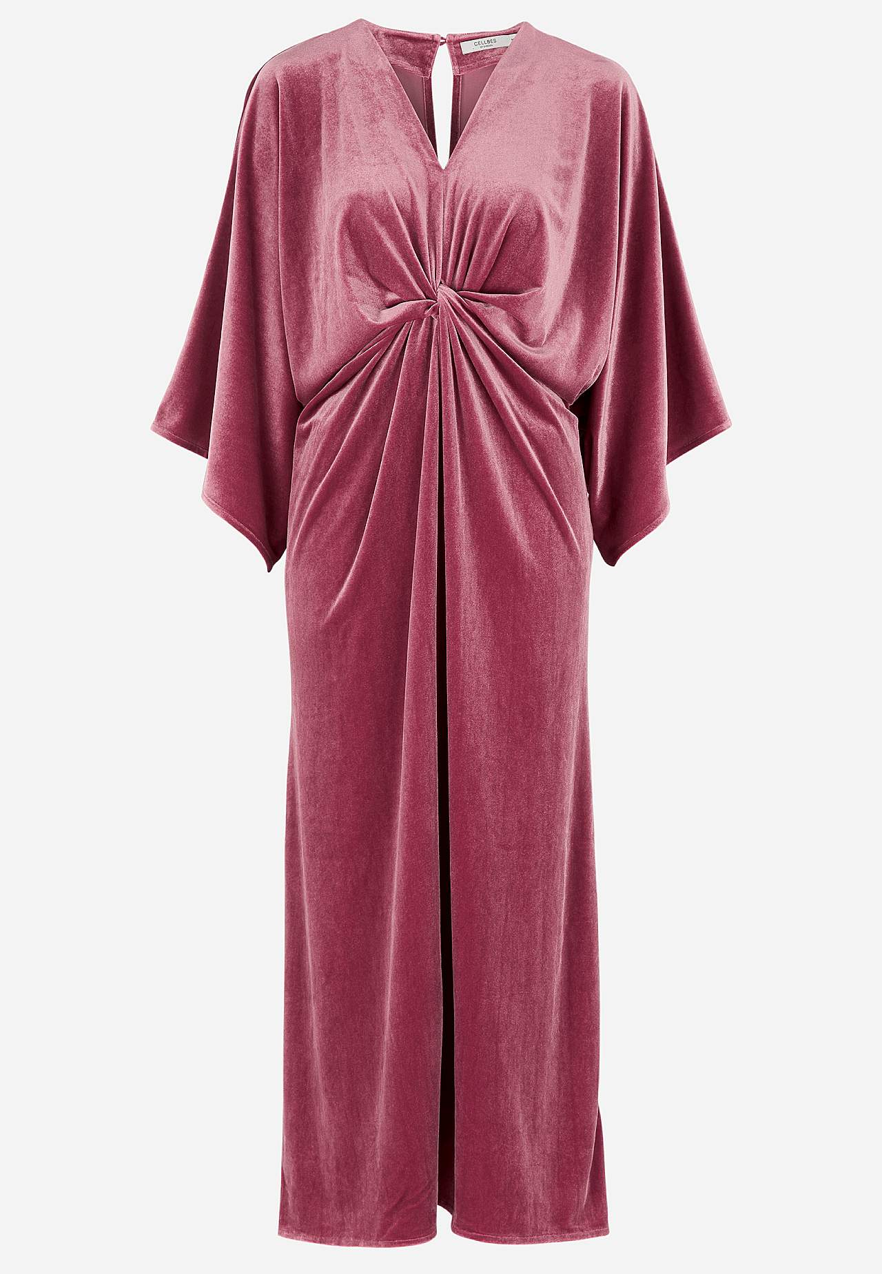 Elegantne sametist kaftan-kleit
