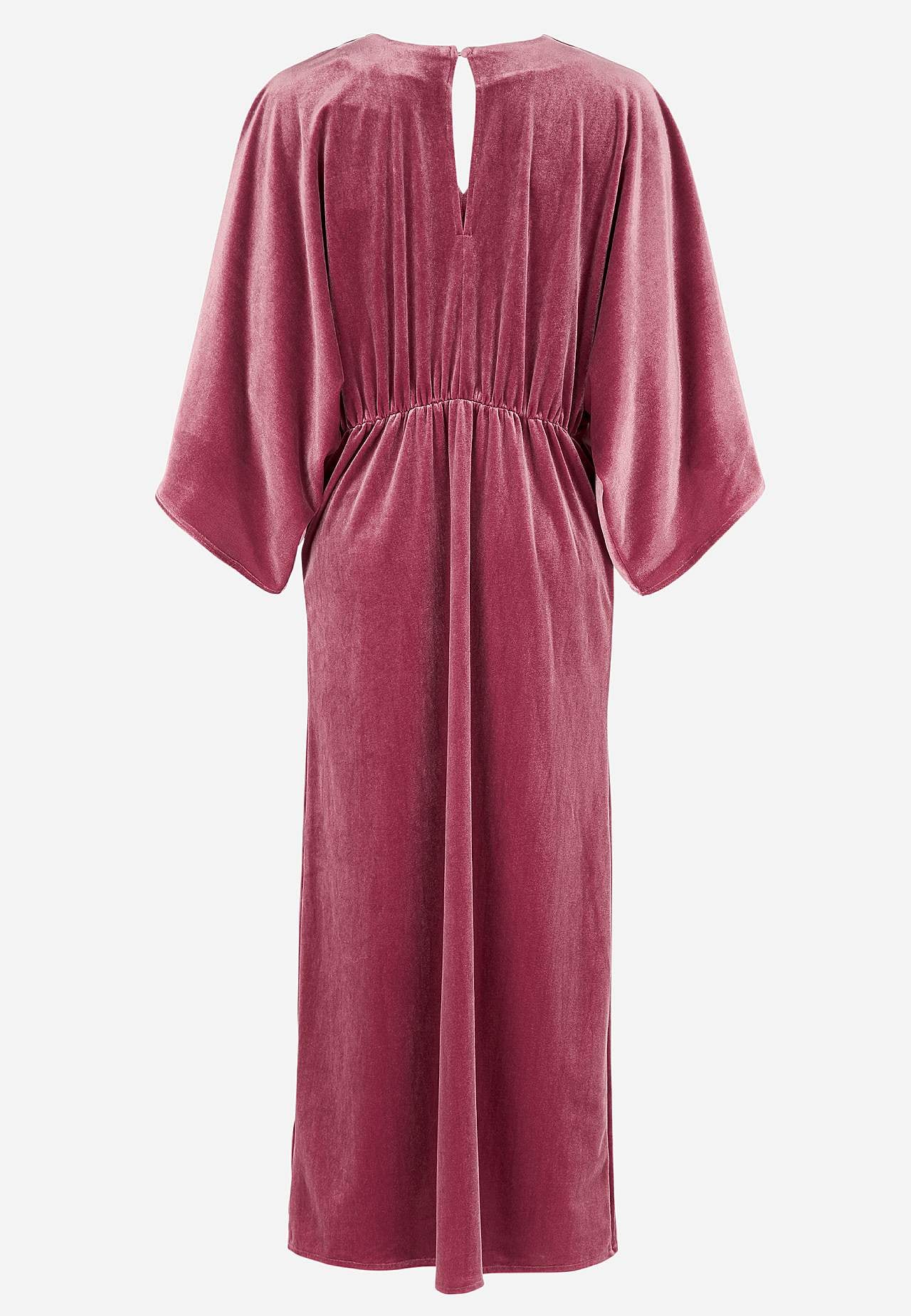 Elegantne sametist kaftan-kleit
