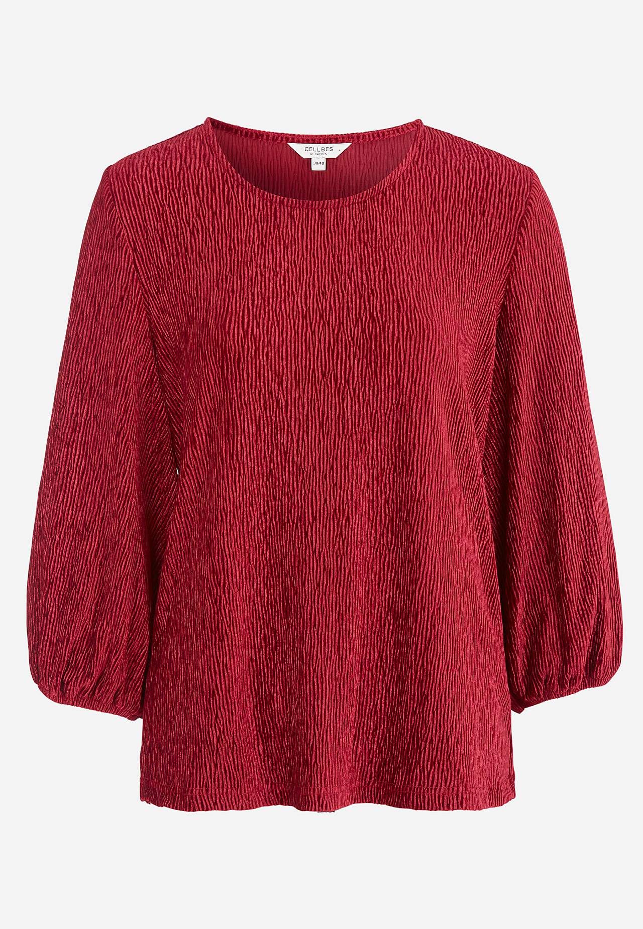 Pidulik sametist topp