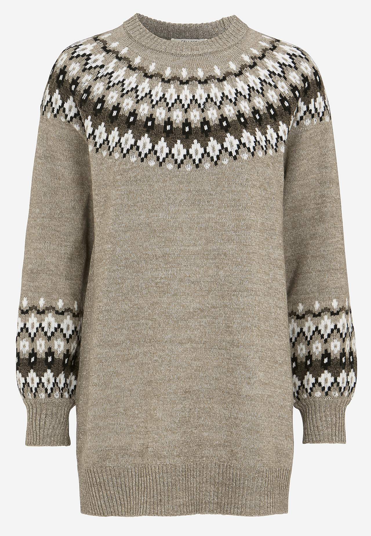 Žakaarmustriline pullover