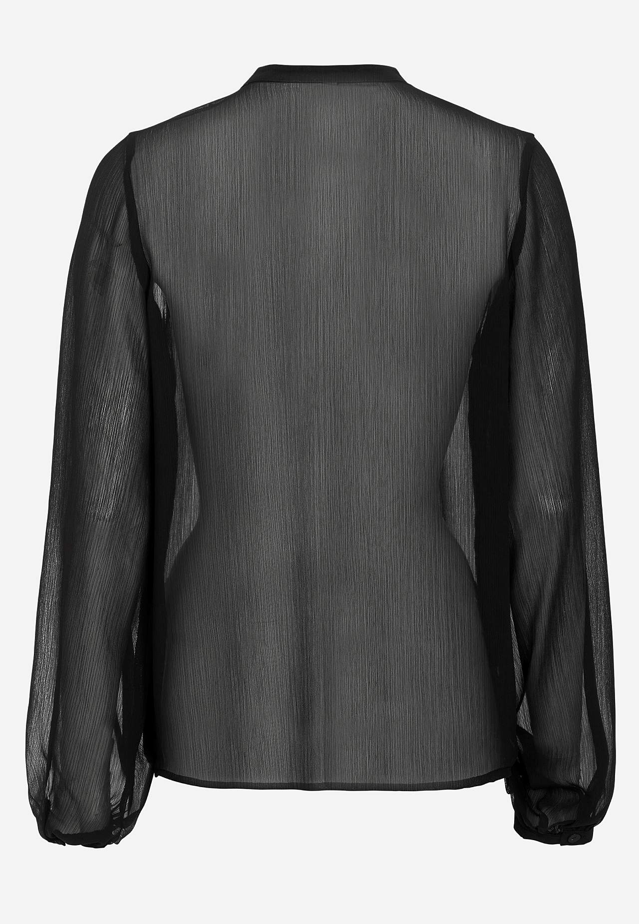 Šifoonist volangidega pluus