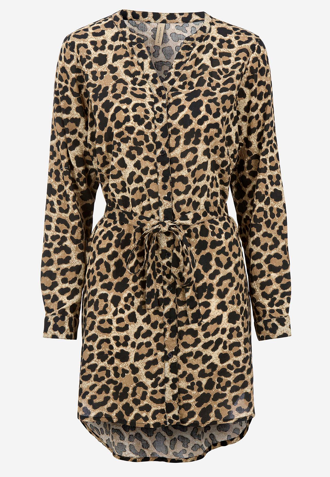 Leopardimustriga pikk särk