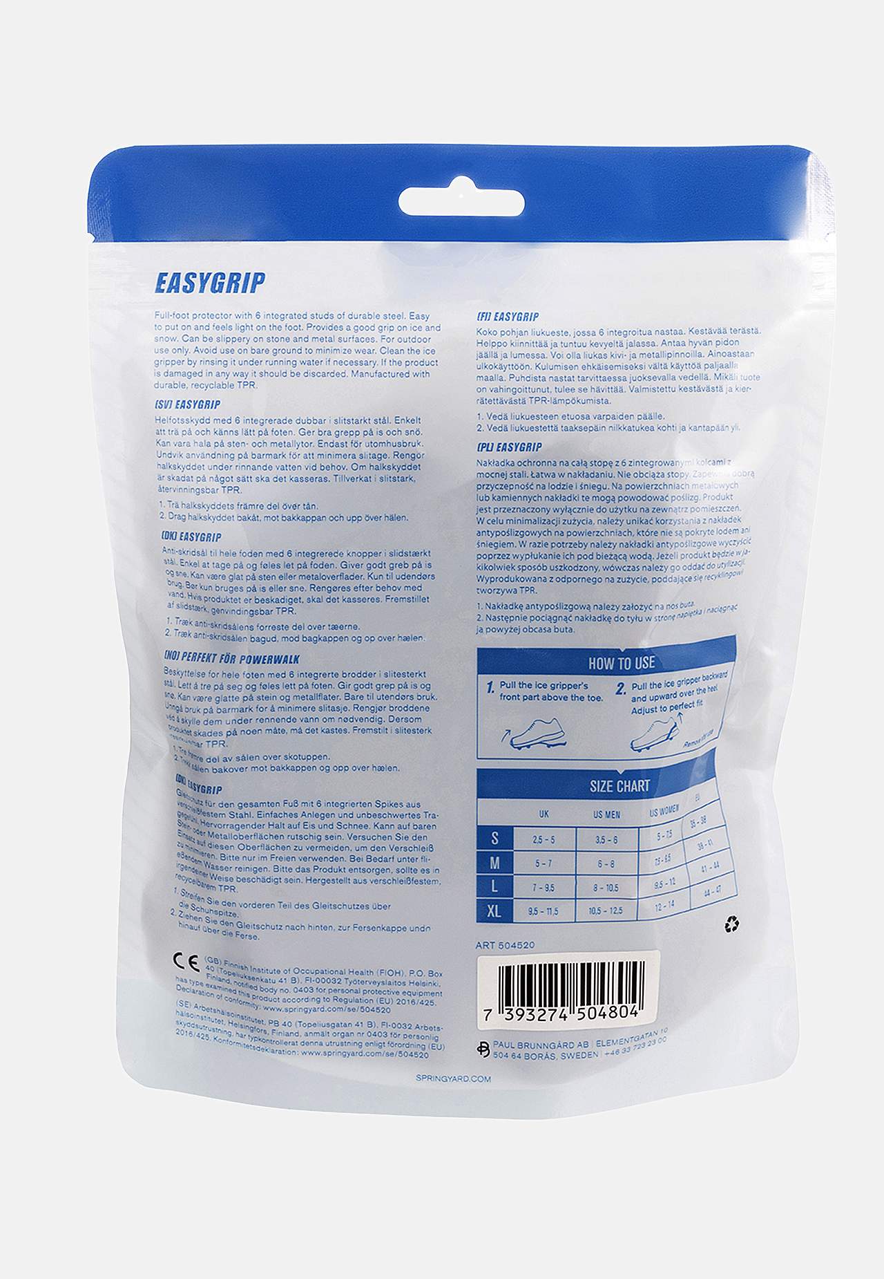 Jäänaastud Easygrip Walksafe