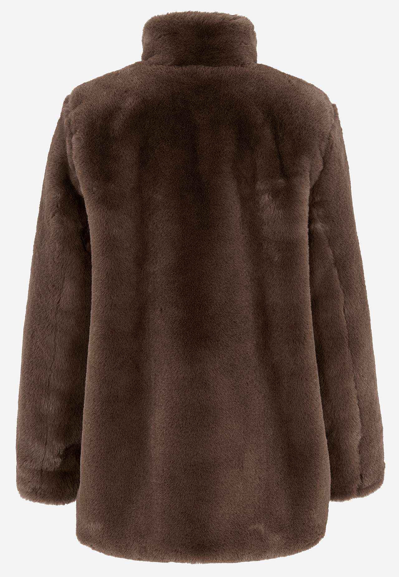 Pehmest kunstkarusnahast mantel