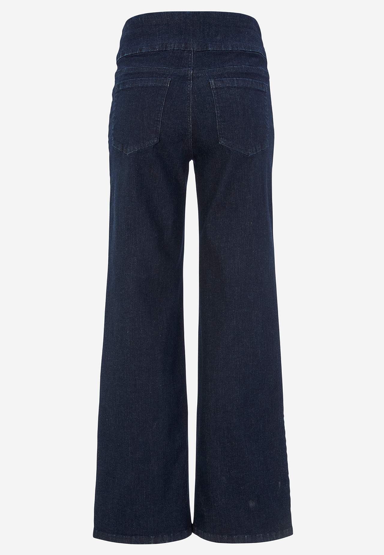 Kõrge kummivärvliga elastsed teksad