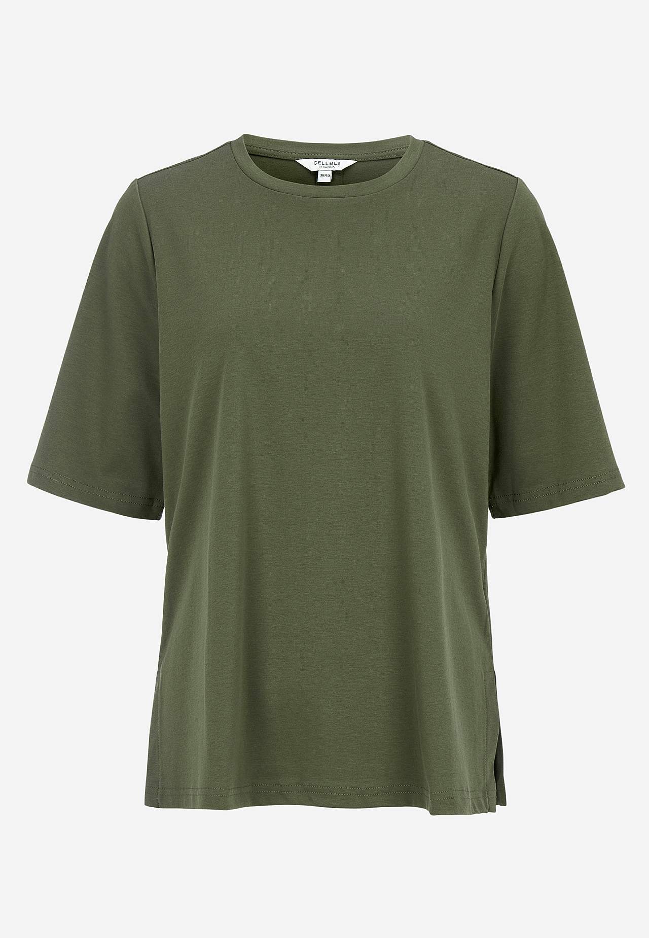 Elastsest kangast T-särk Premium
