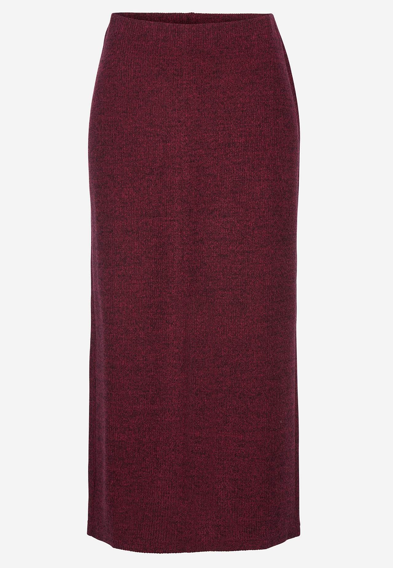 Lõhikuga ülipehme seelik Beata