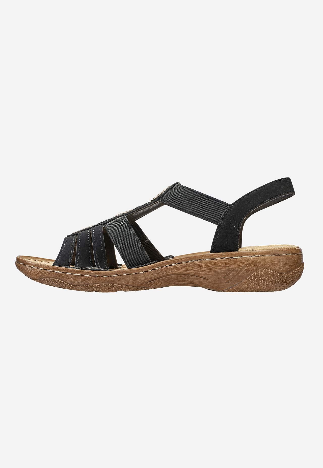 Elastsete rihmadega sandaalid