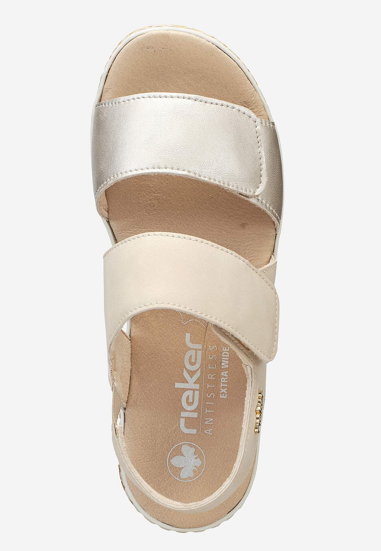 Kiilkontsaga nahast sandaalid