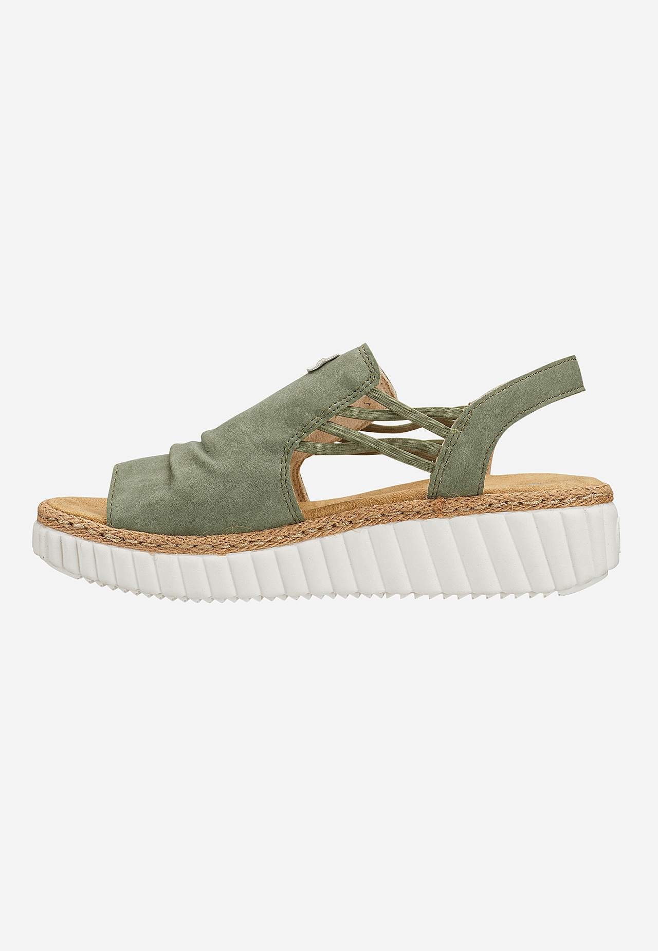 Elastsete rihmadega sandaalid