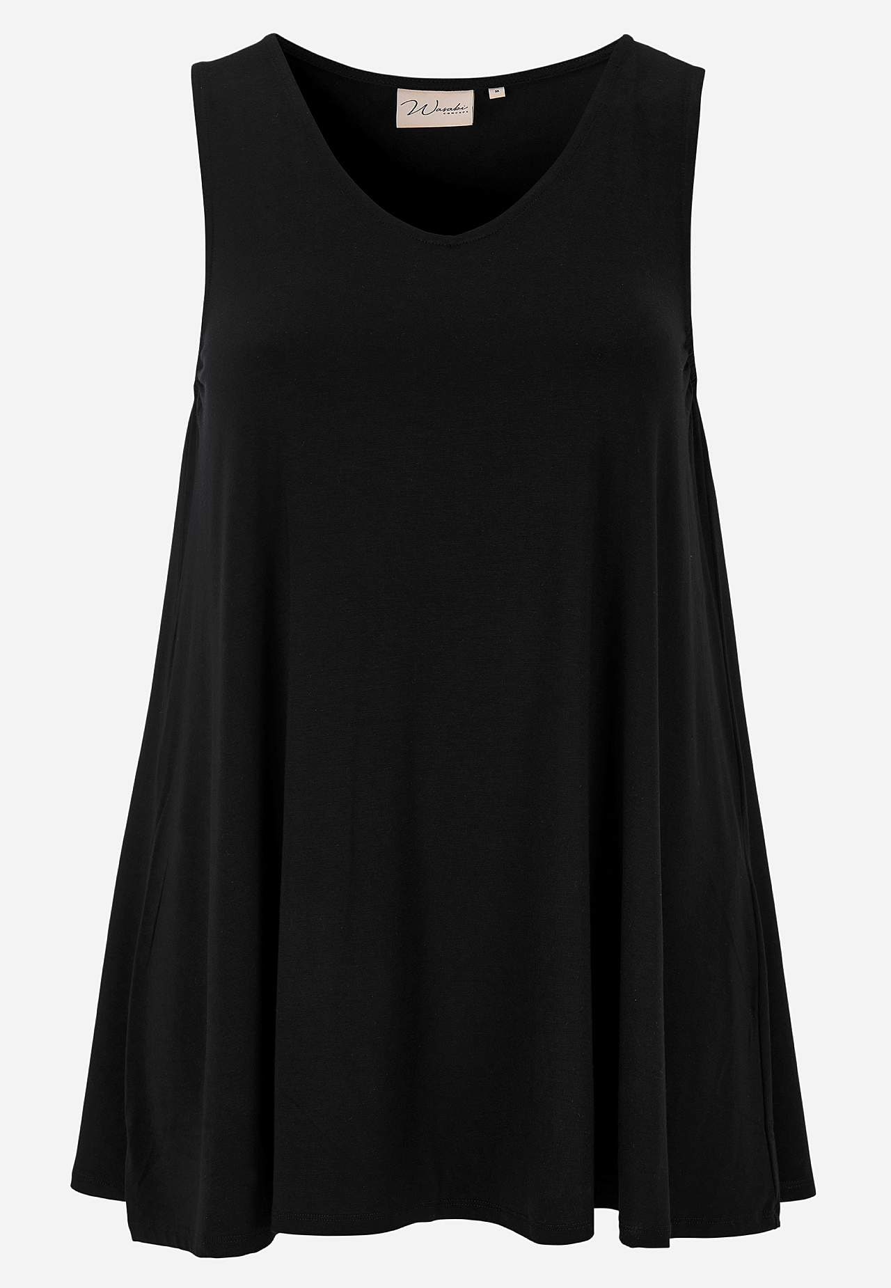 Pikk lüotsellist trikotaažtopp