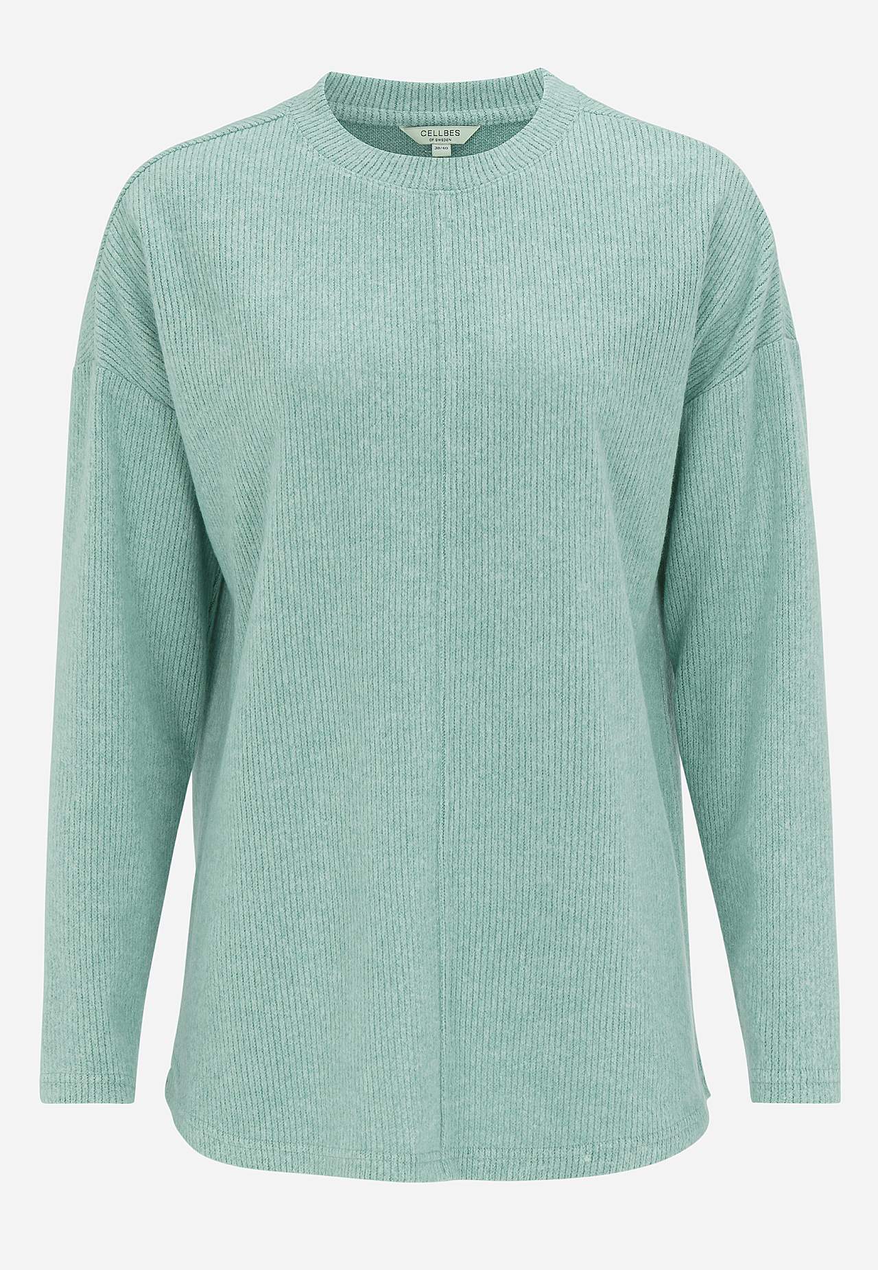 Dekoratiivse õmblusega ülipehme džemper Beata