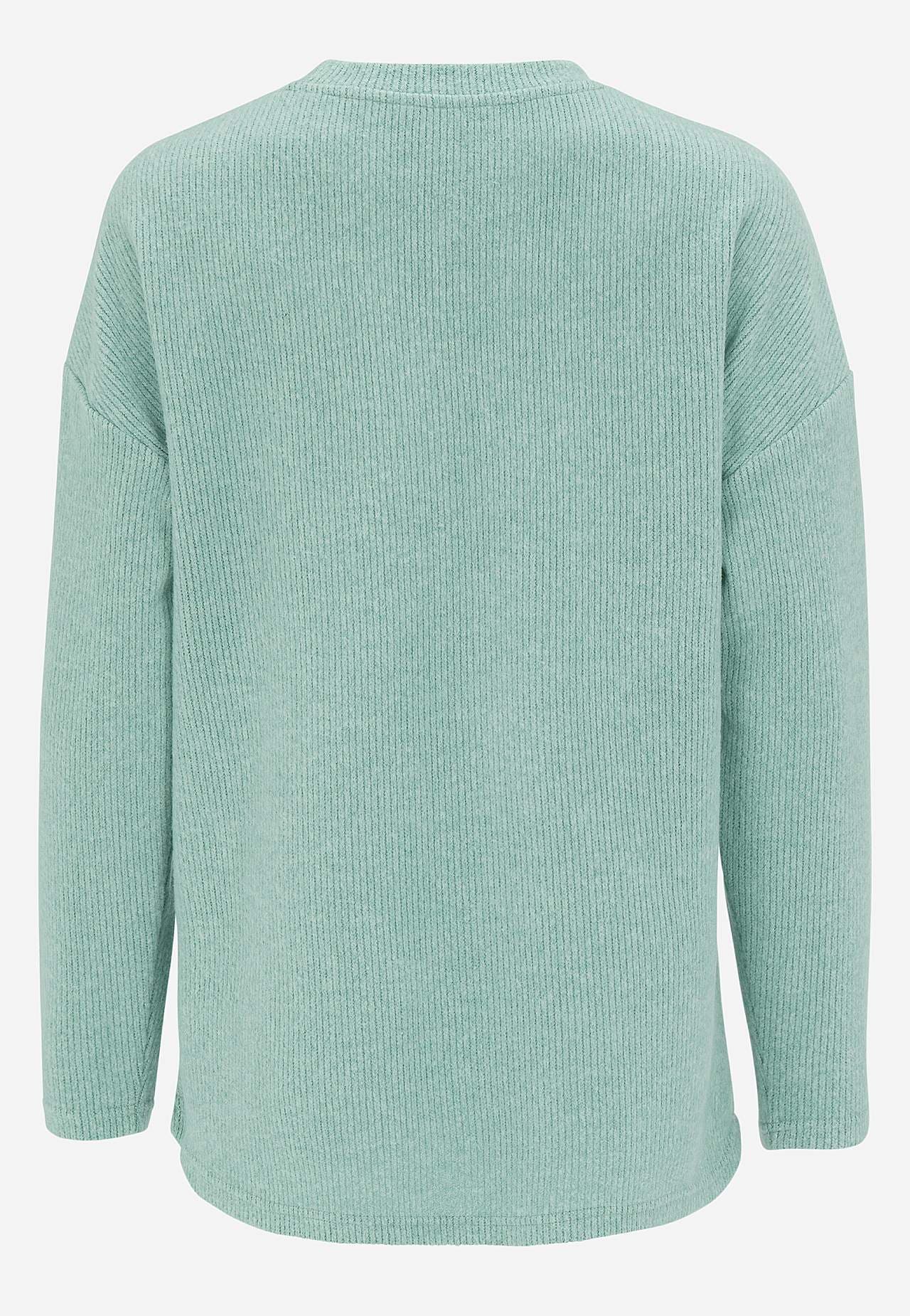 Dekoratiivse õmblusega ülipehme džemper Beata