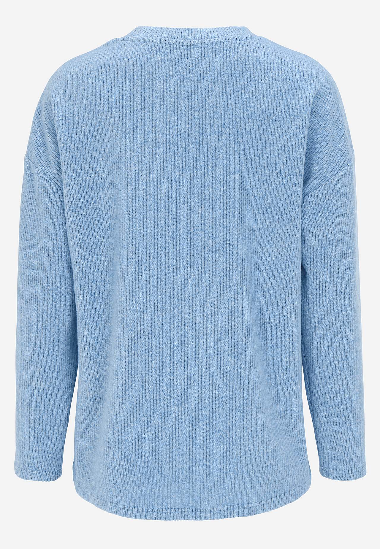 Dekoratiivse õmblusega ülipehme džemper Beata