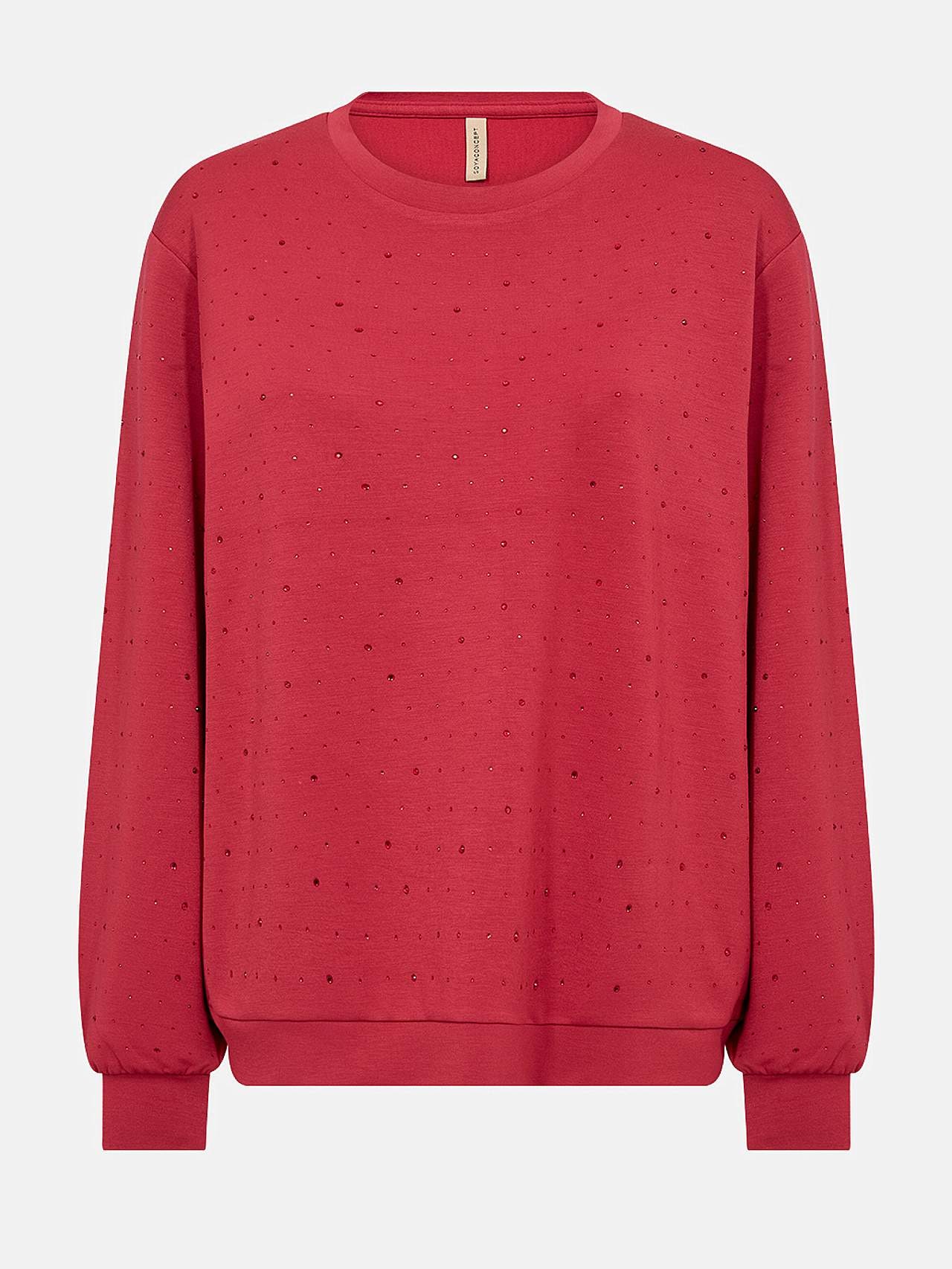 Ülipehme kivikestega trikotaažtopp