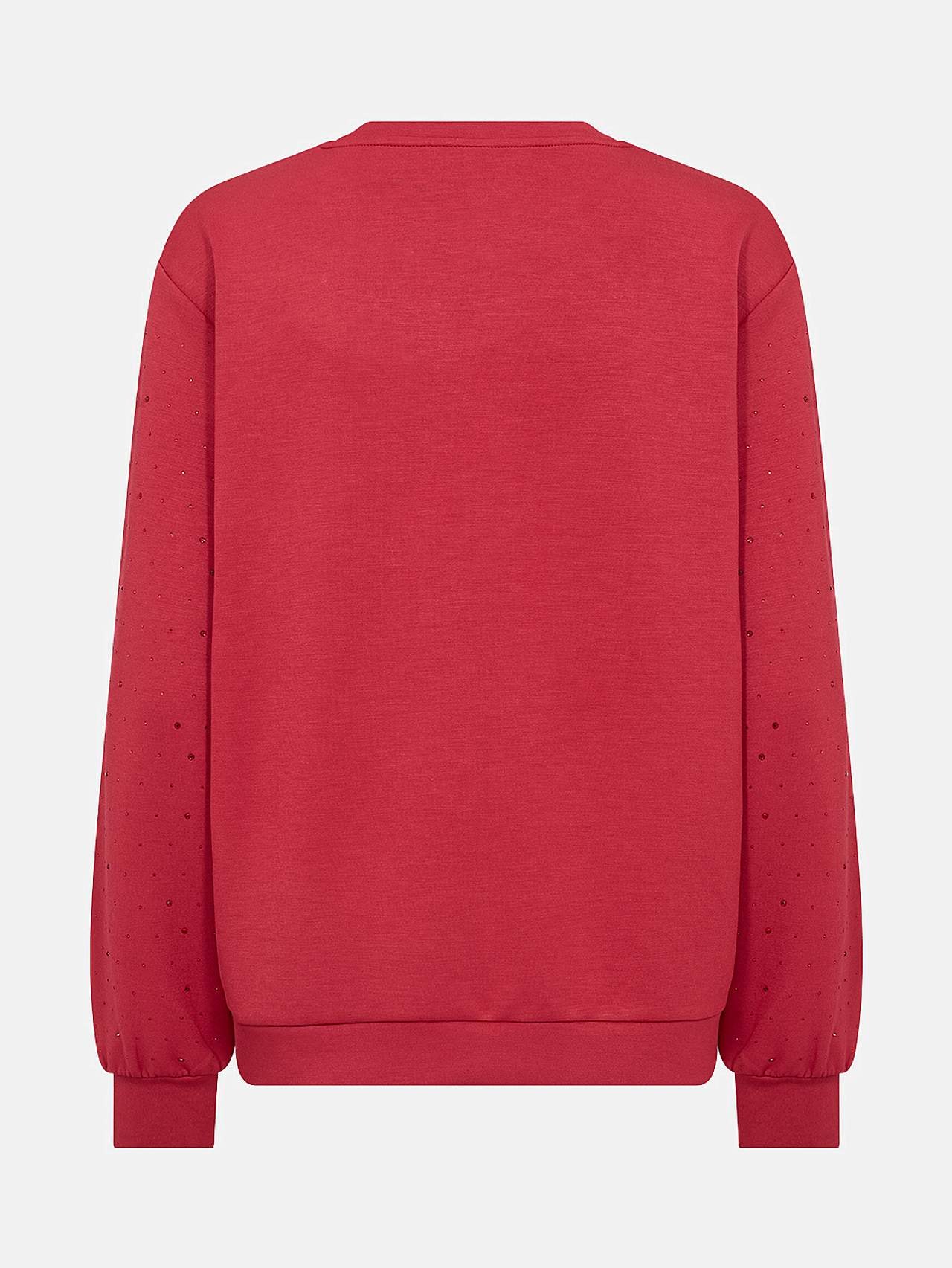 Ülipehme kivikestega trikotaažtopp